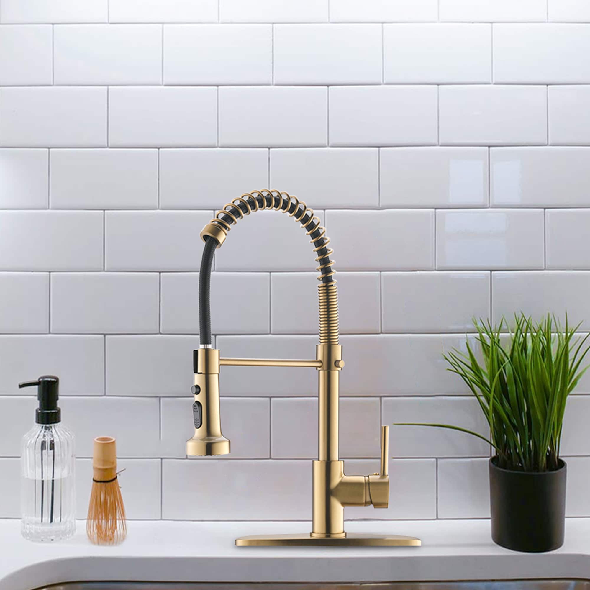 WELLFOR QJ-K-18933NGD Kitchen-Faucets - View #10