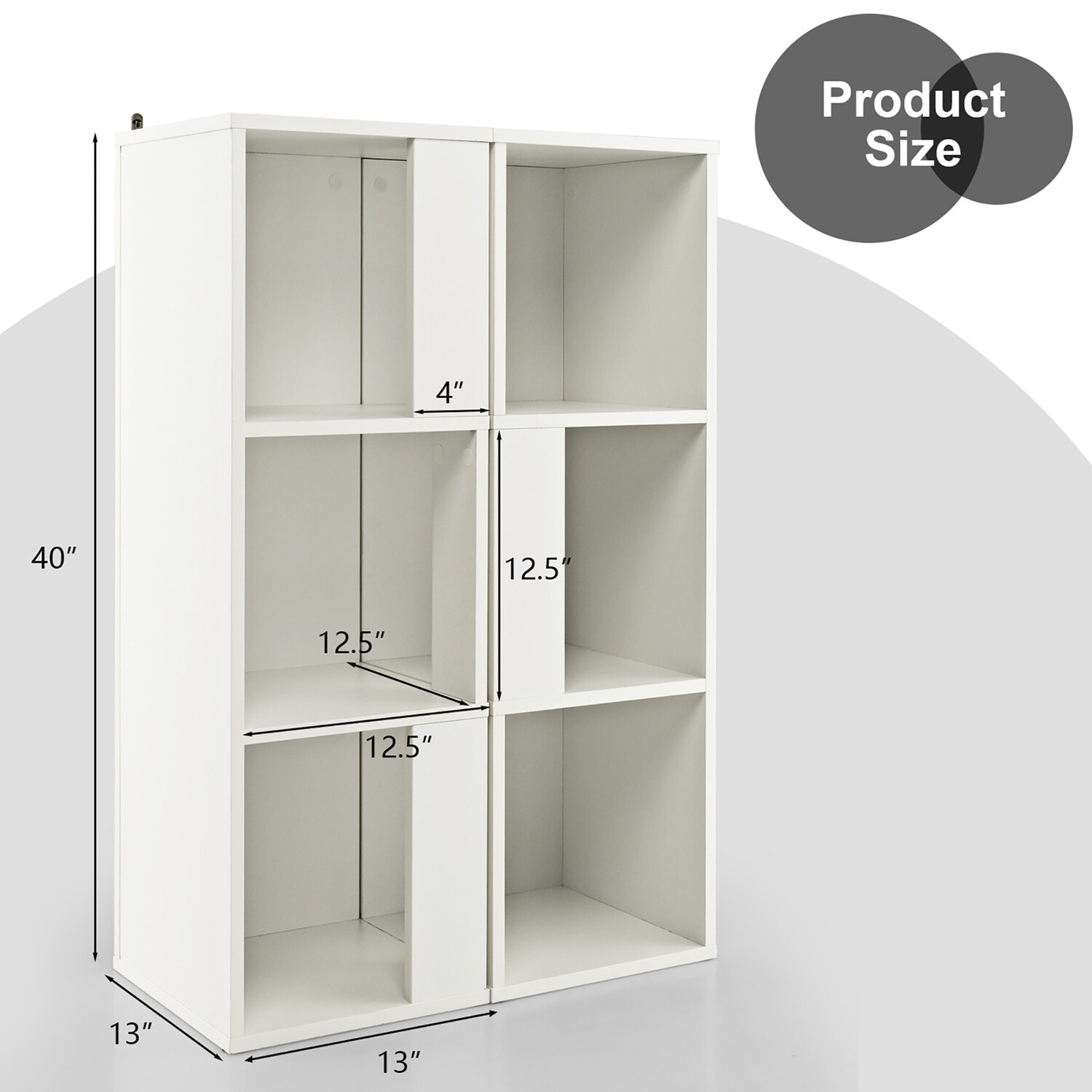 Costway CSHY003400 bookcases - View #4