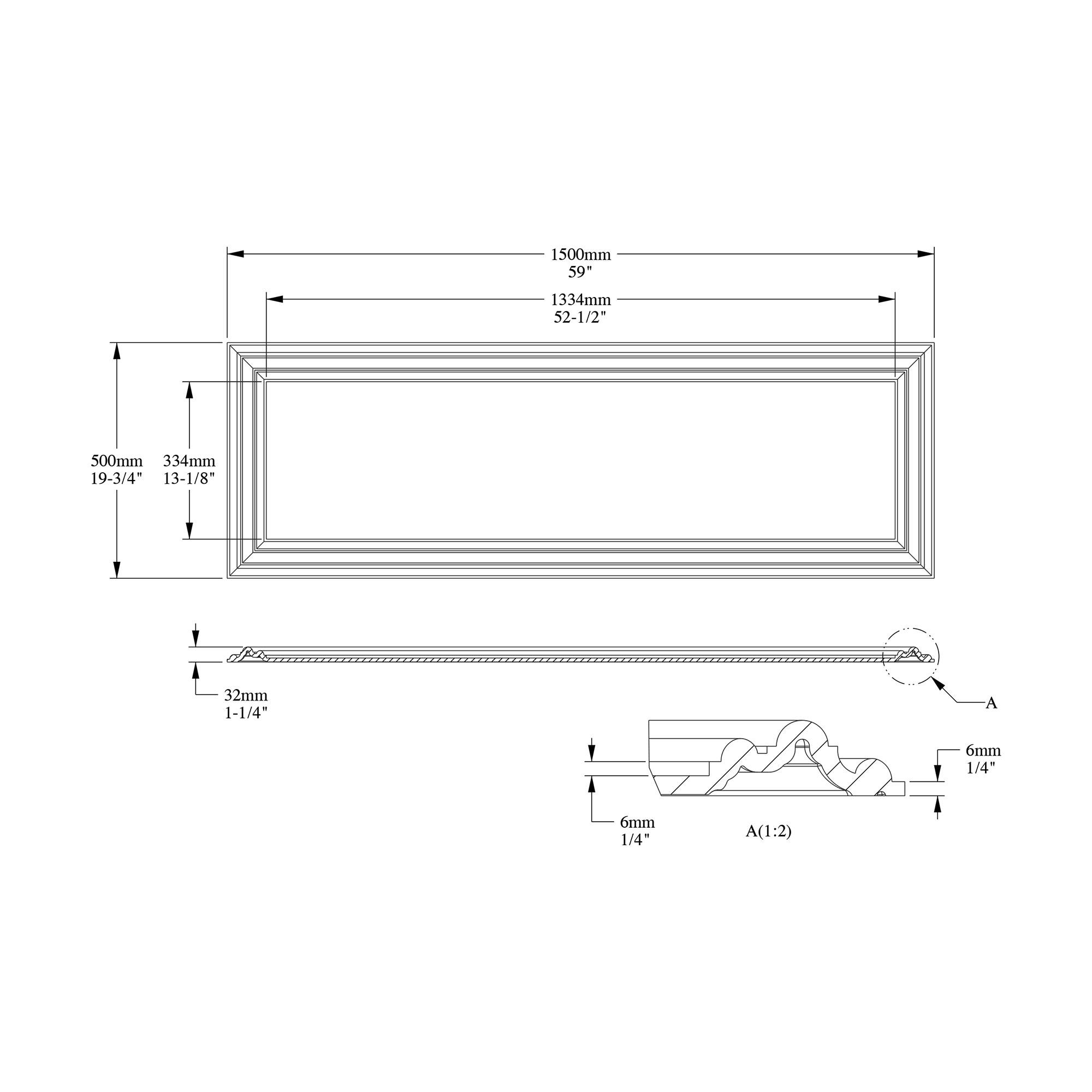 Orac Decor W120 Wall-Panel-Moulding - View #2