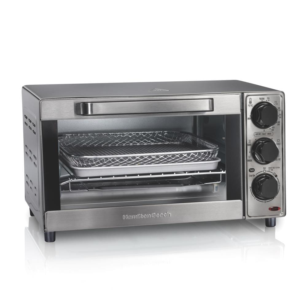 Hamilton Beach 4 Slice Toaster Oven Stainless Steel (31401), 1