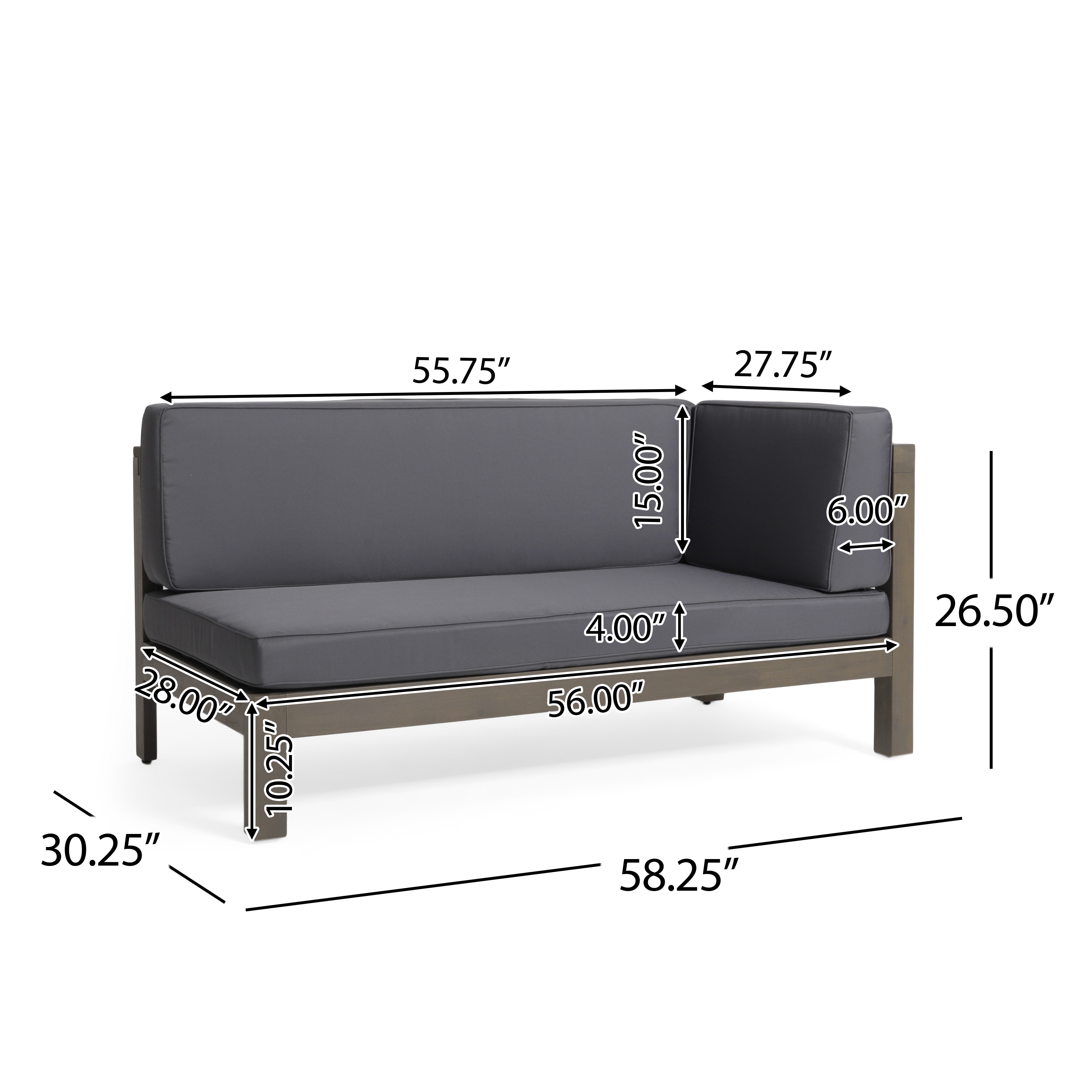 ModernLuxe L-57967.00DGY-4 Patio-Conversation-Sets - View #2