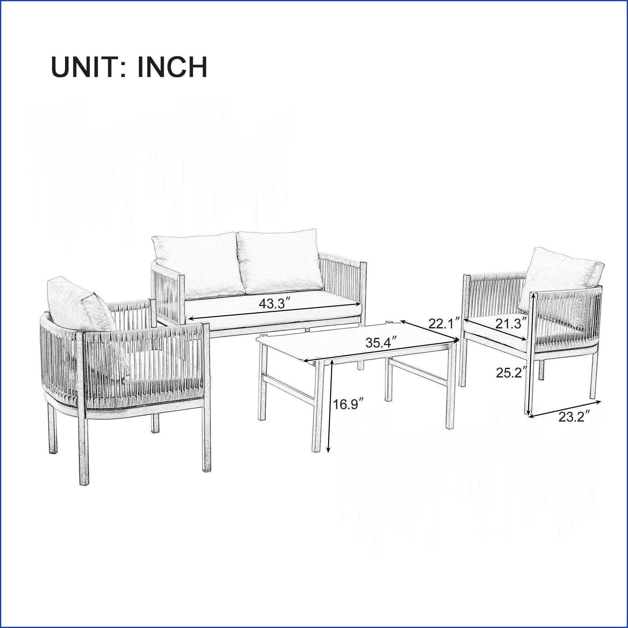 Watnature 4NPV692OSU7I Patio-Tables - View #11