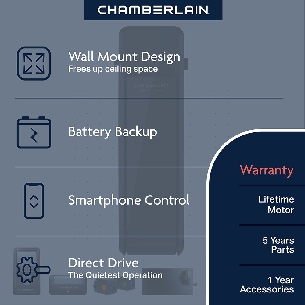 Chamberlain RJO101 Garage-Door-Openers - View #2