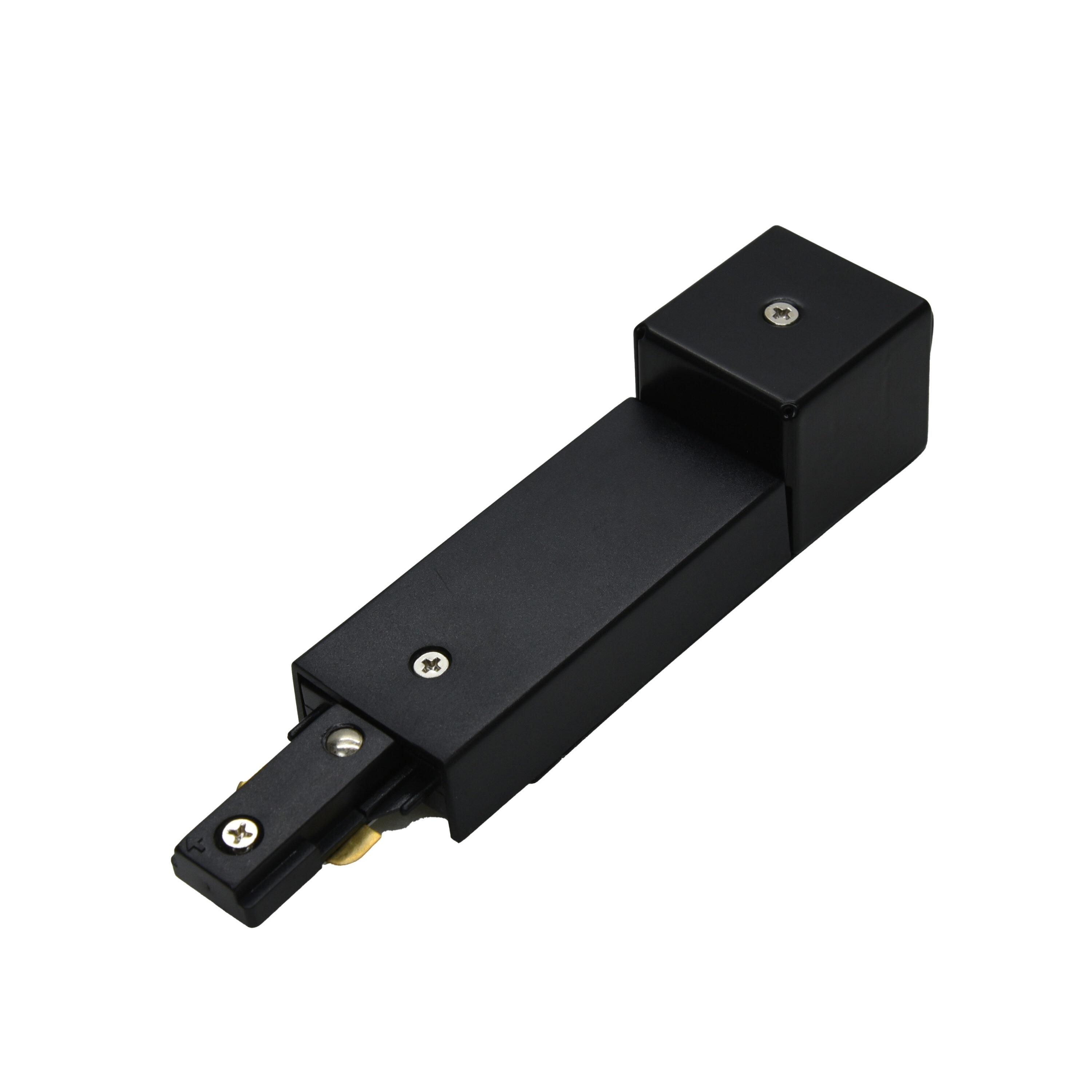 Royal Pacific 2-in Black dimmable Integrated Transitional Track Bar