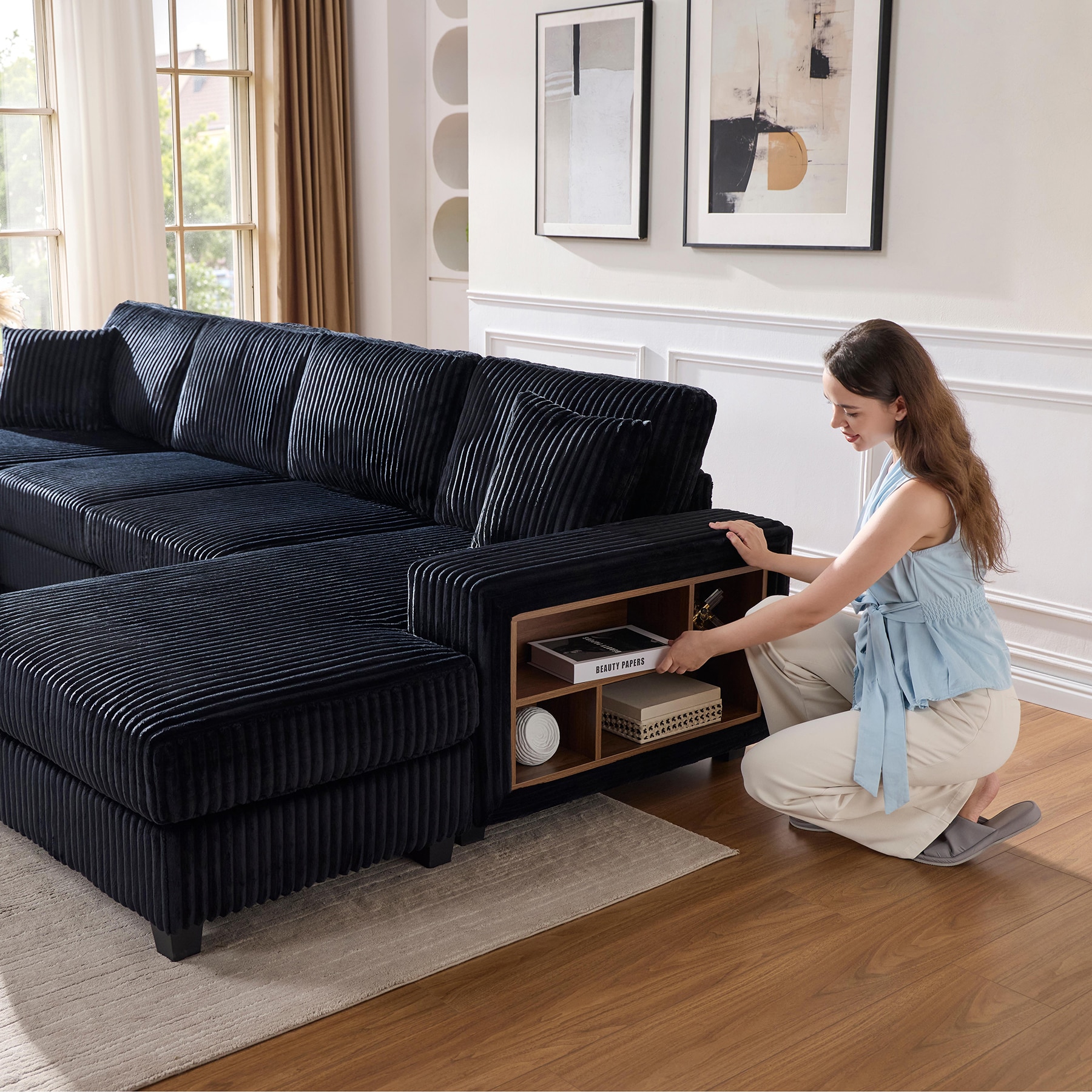 SINOFURN SYA370079BG Sofas-Loveseats - View #6