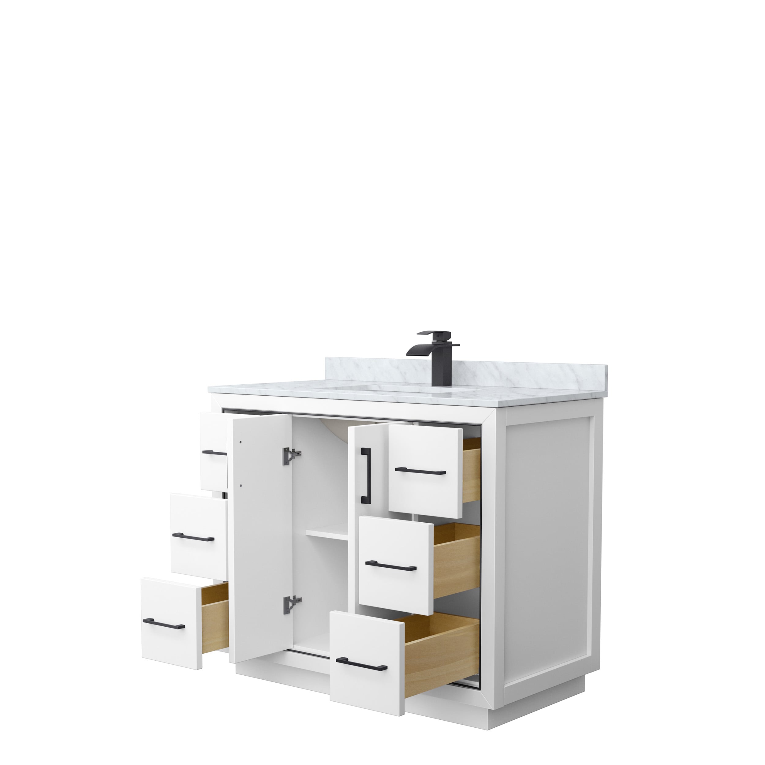 Wyndham Collection WCF111142SWBCMUNSMXX Bath-Vanity-Combo - View #2