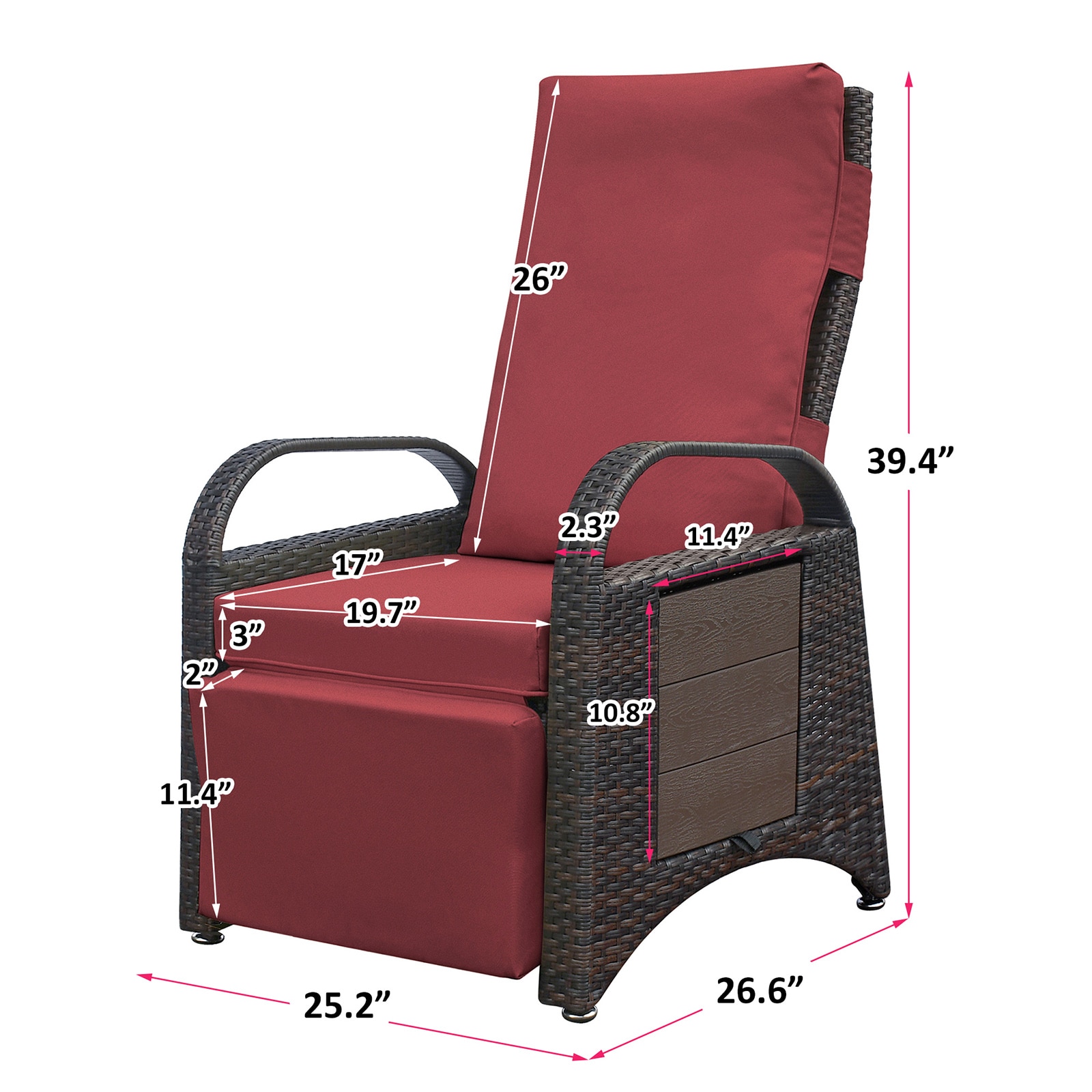 CESICIA W225-OPS-19 Patio-Chairs - View #4
