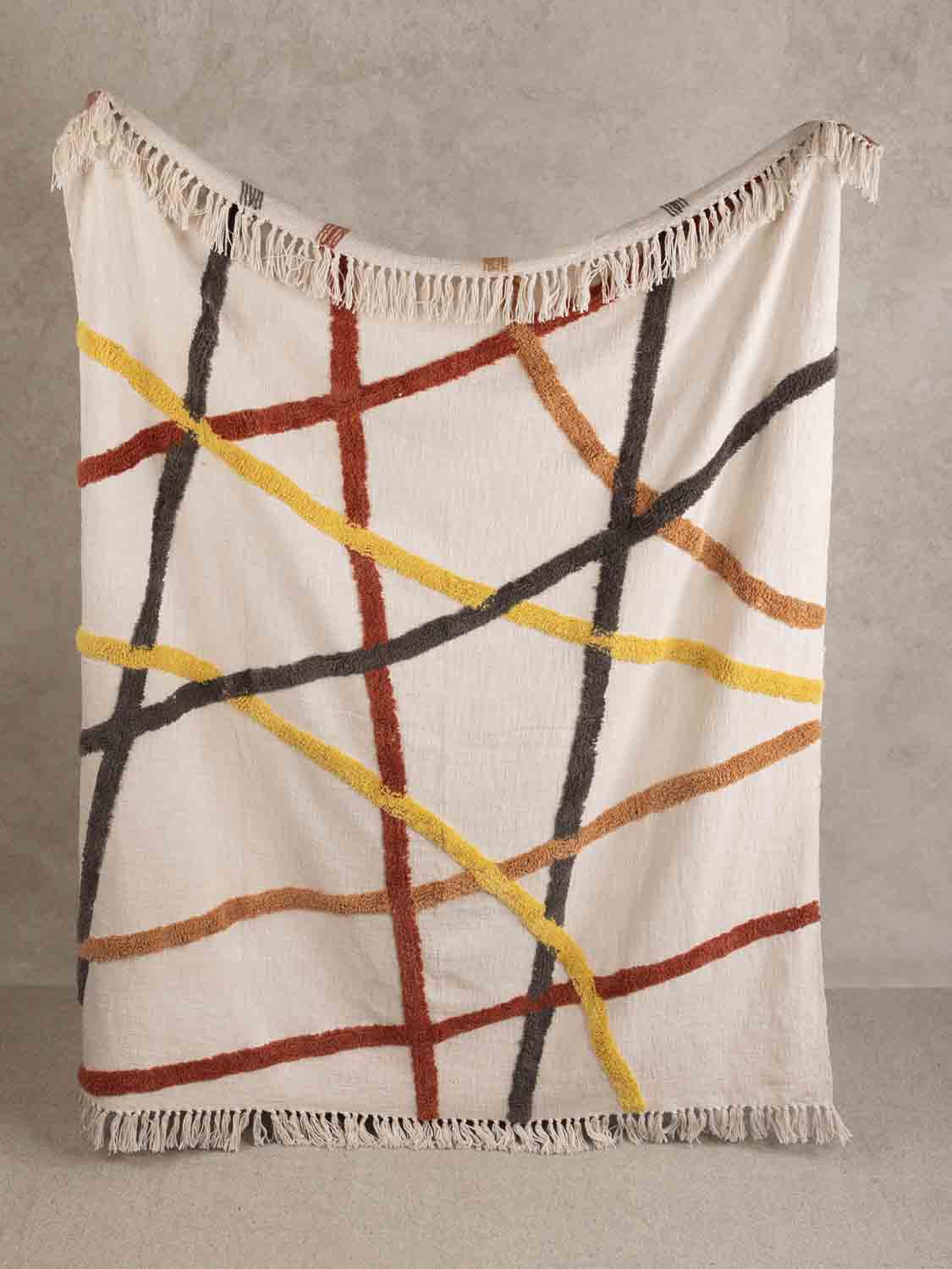 GAURI KOHLI GK71095 Tashi Throw Blanket