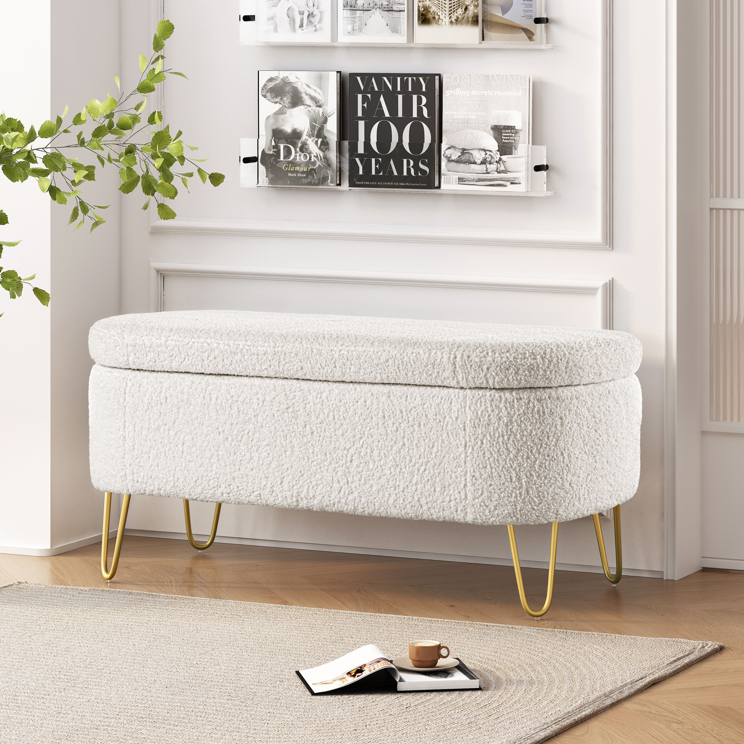 Best Selling Home Decor 320192 Indoor-Ottomans - View #2