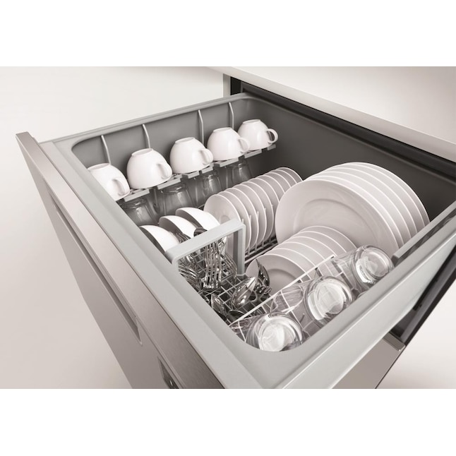 Fisher & Paykel 44-Decibel 24-in Drawer Dishwasher (Stainless Steel) at