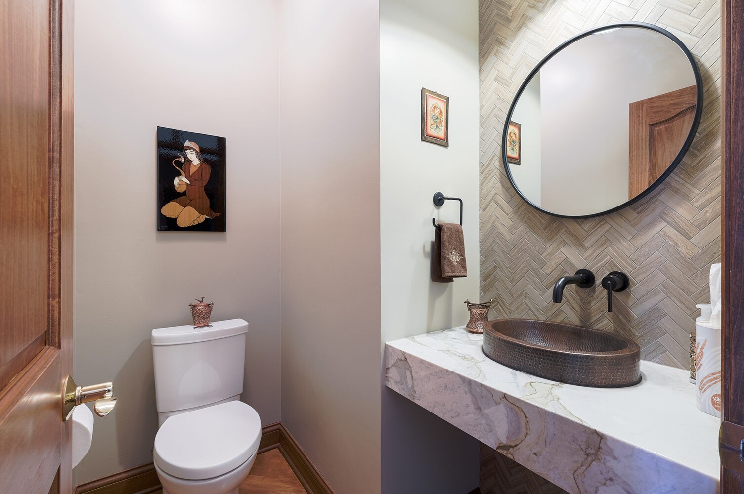 PREMIER COPPER PRODUCTS VO18SKDB Bath-Sink - View #3