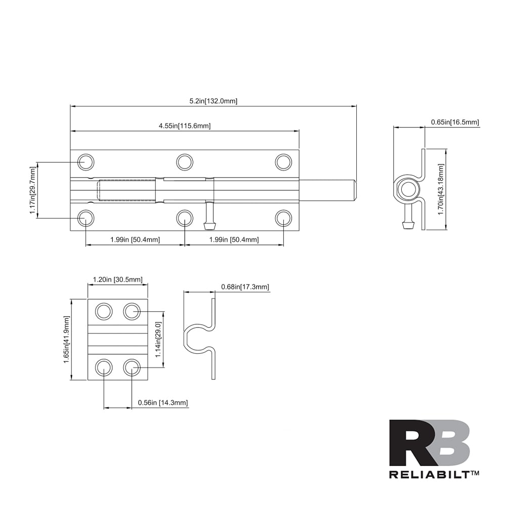 RELIABILT 605774 Security-Hardware - View #8
