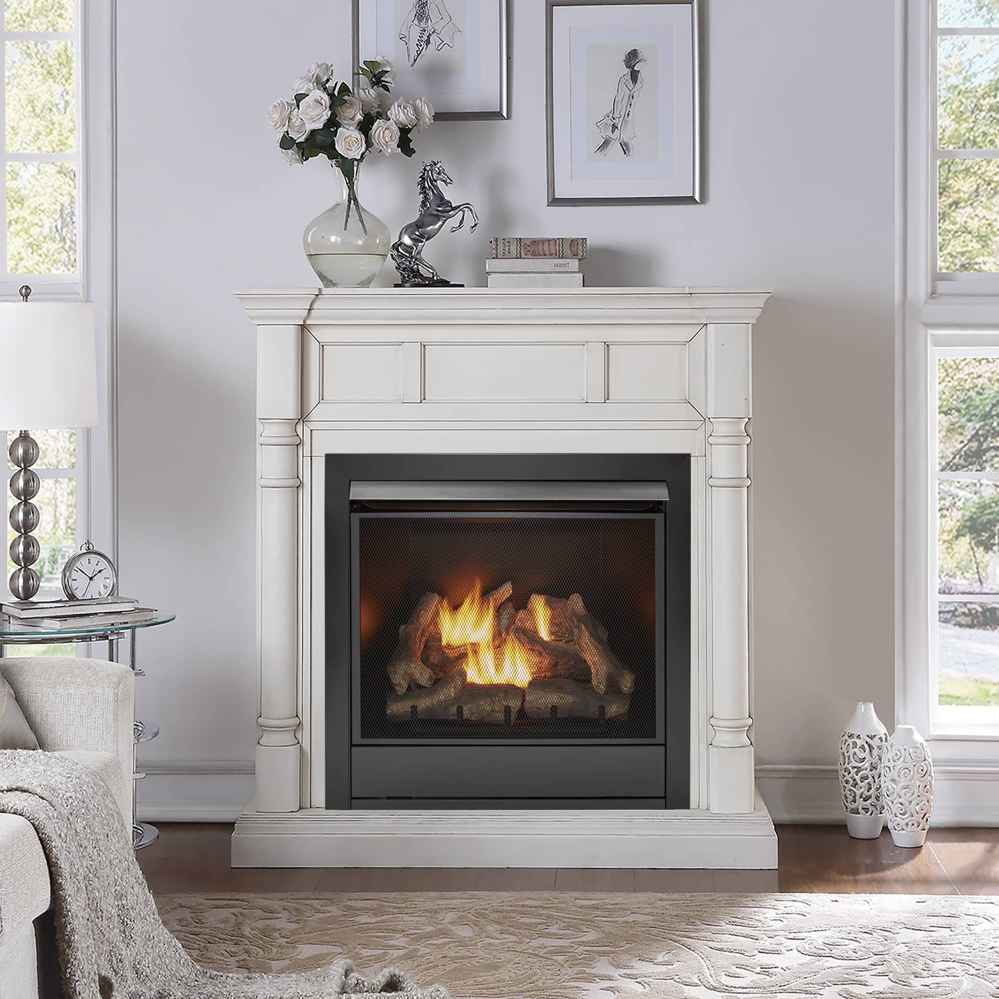 Duluth Forge FDI32R-M-AW Gas-Fireplaces - View #9