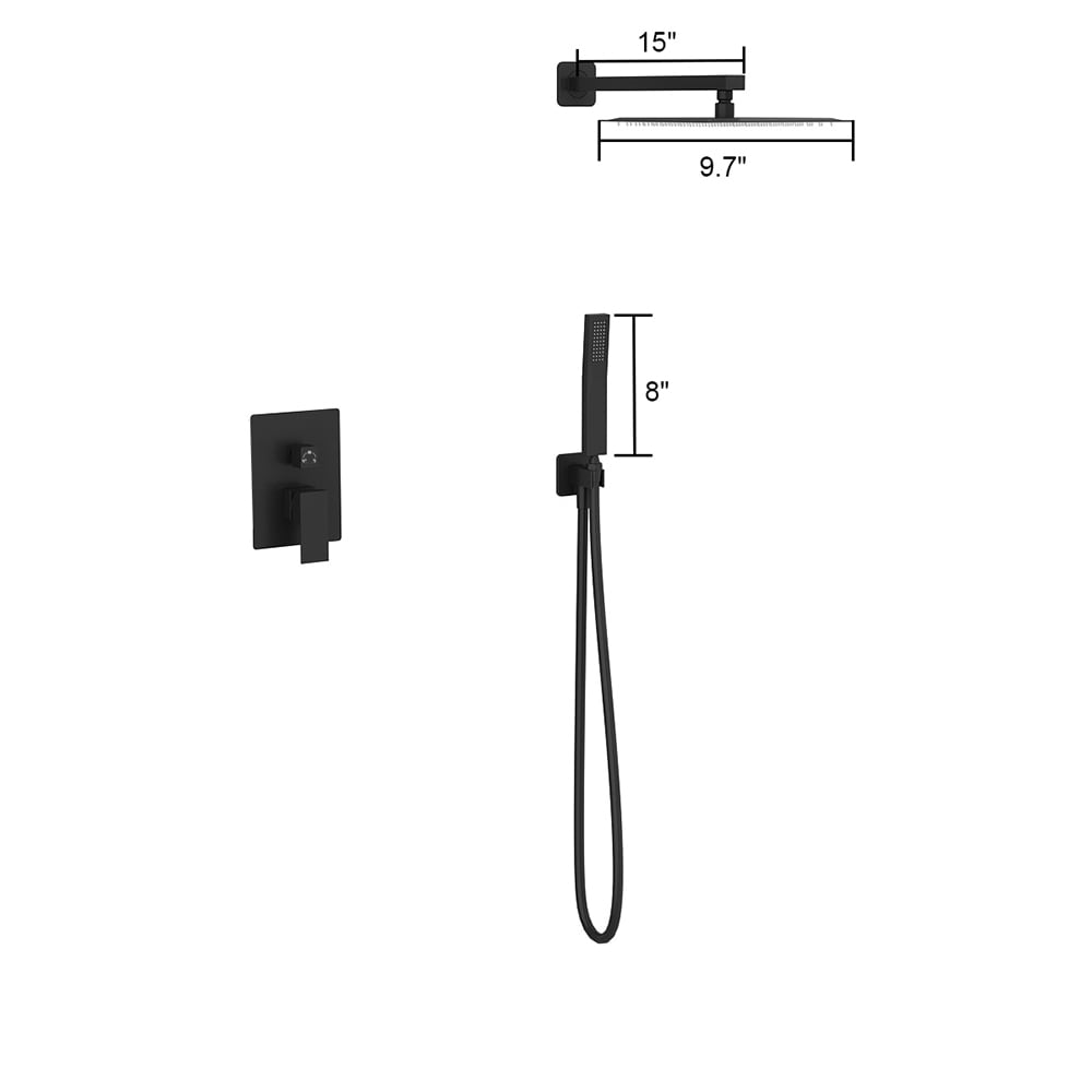 Homsee C-KF020286-01 Tub-Shower-Faucets - View #13