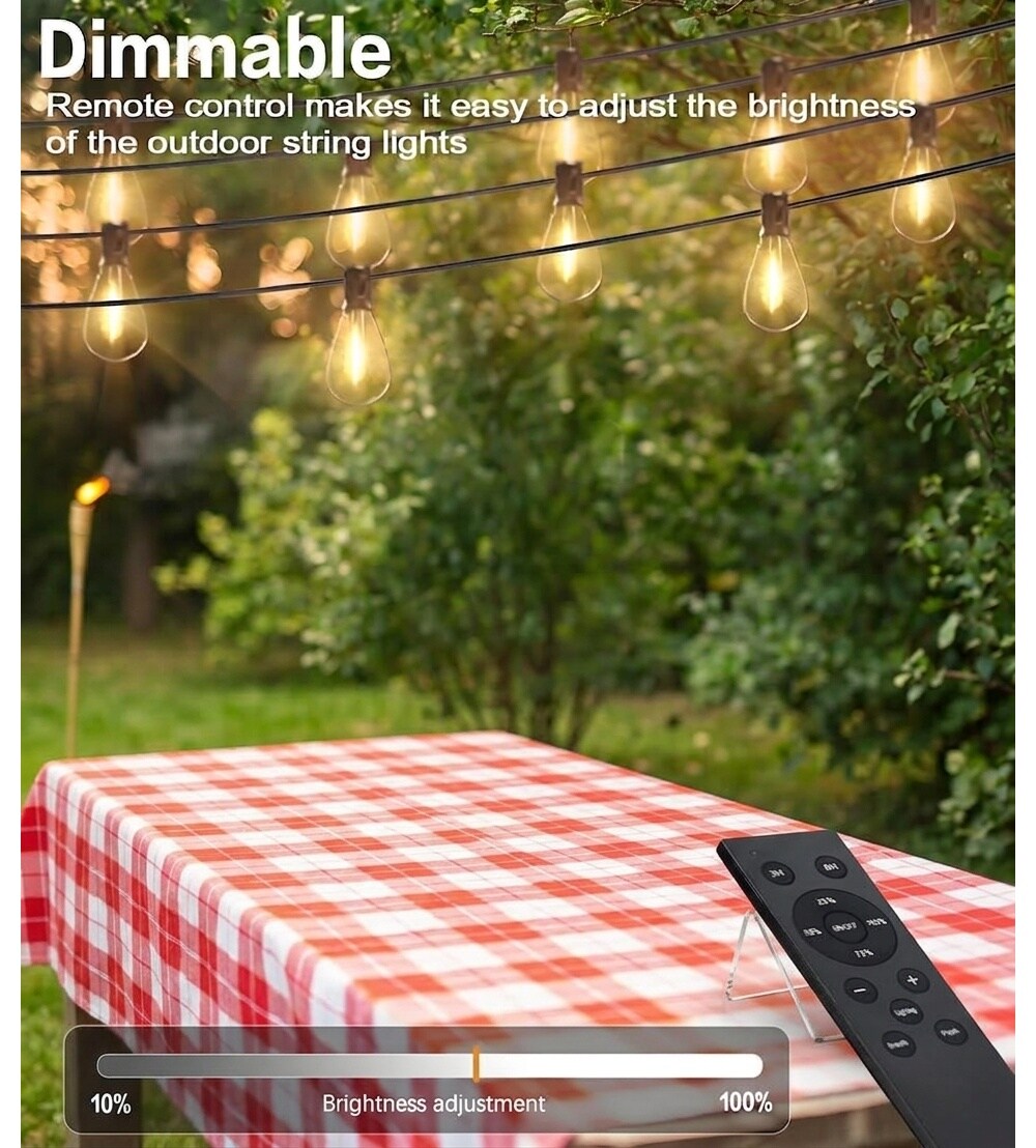 Afoxsos L05AF07010 Patio-String-Lights - View #5