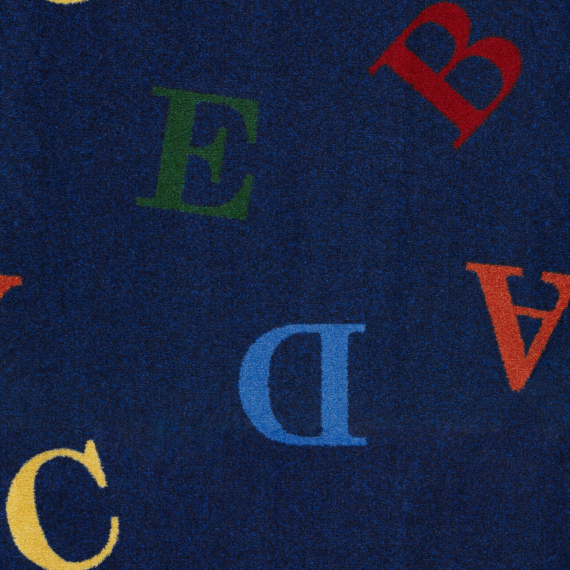  1728W-04 Love Letters Rainbow Pattern Indoor Carpet