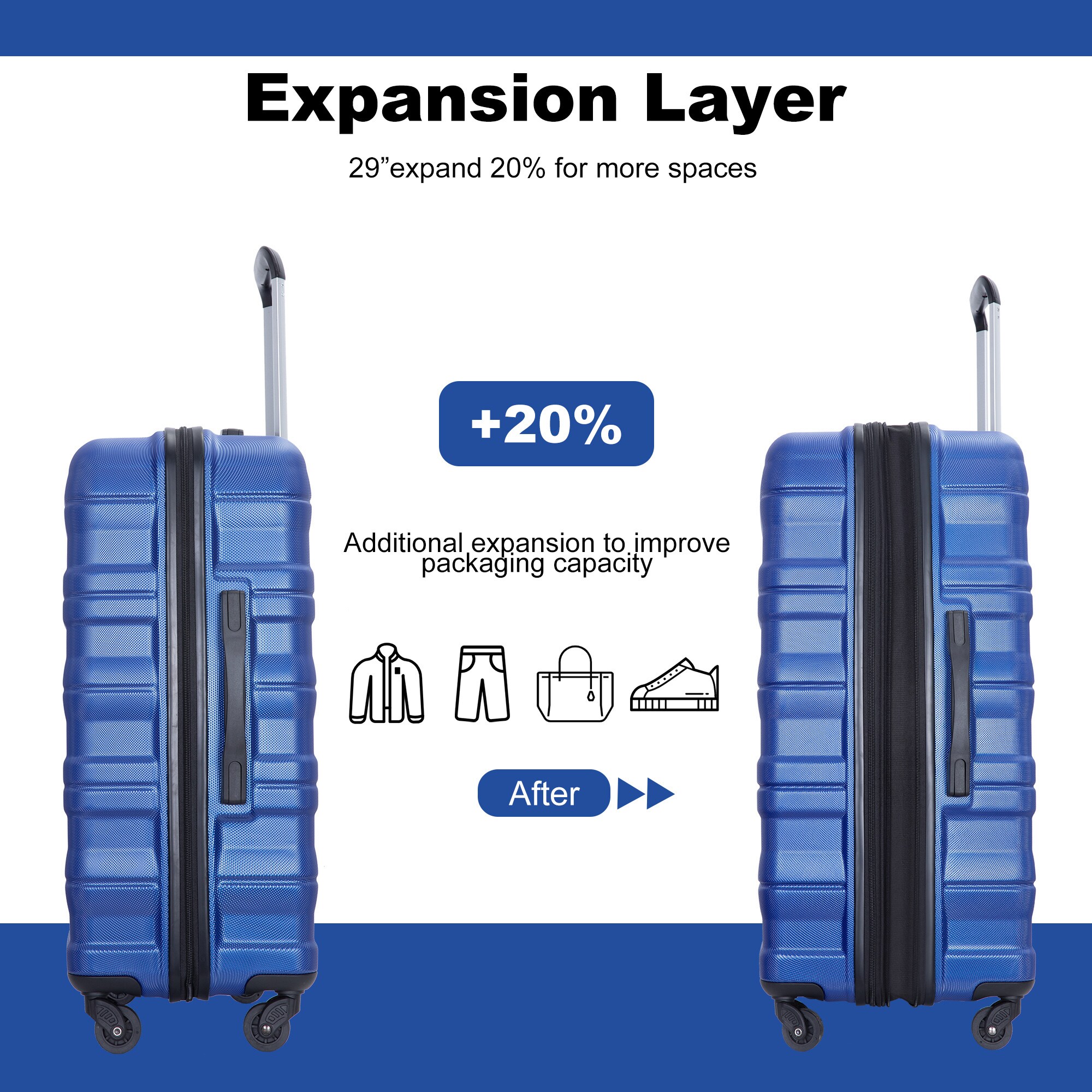 SINOFURN SYD9400023NY Luggage-And-Luggage-Sets - View #8