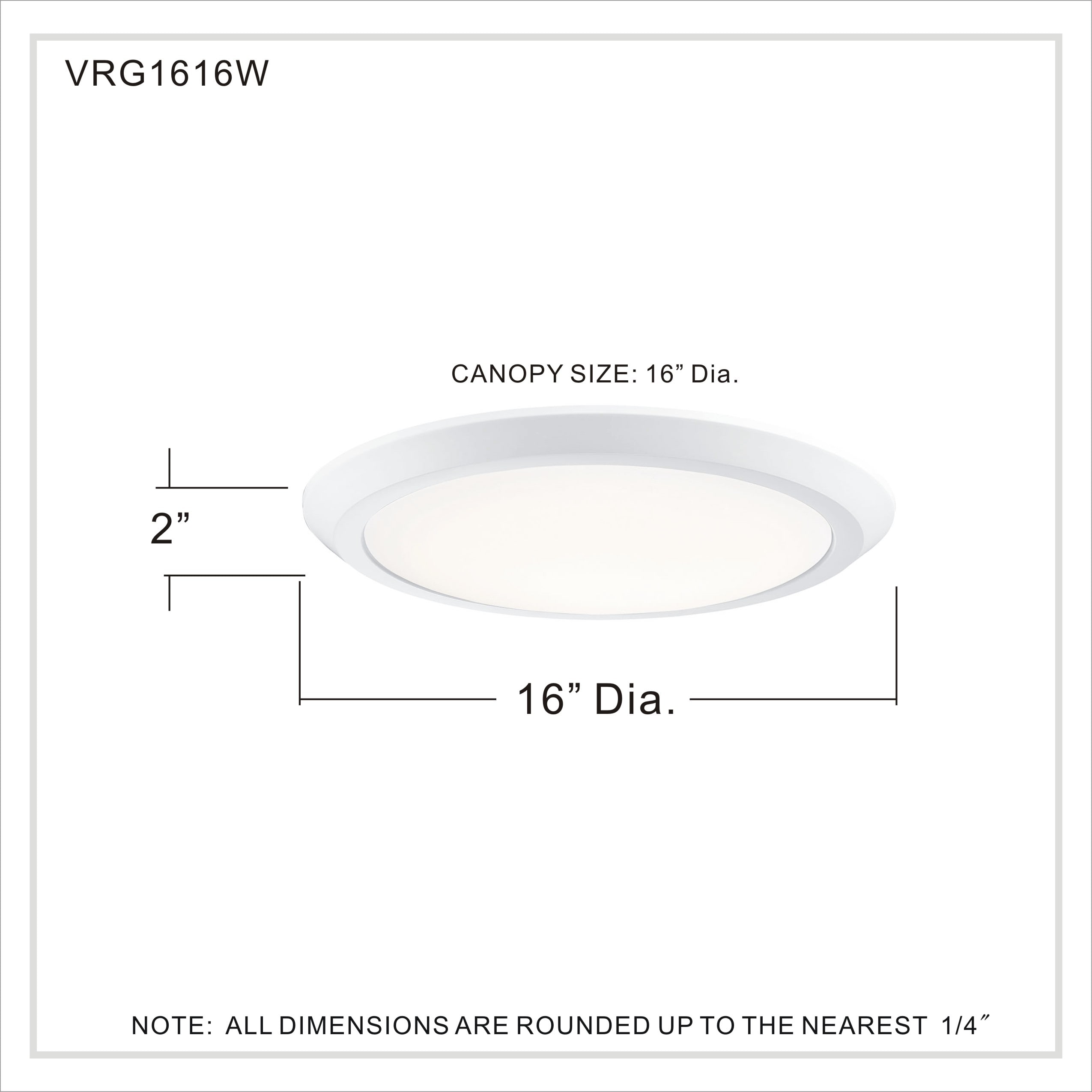 Quoizel VRG1616W flushmounts - View #7