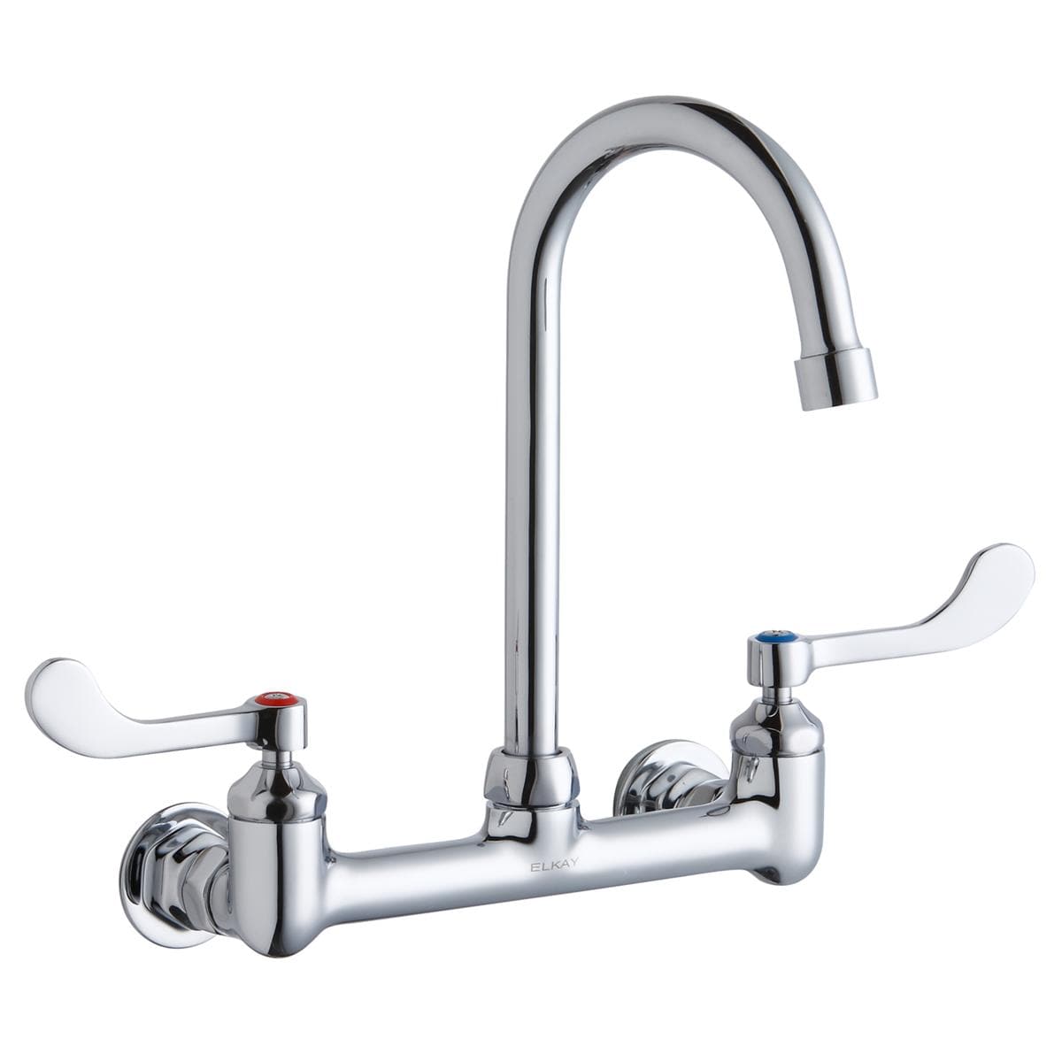 Elkay LK940GN05T4H Chrome Single Handle Wall-mount Commercial Kitchen Faucet
