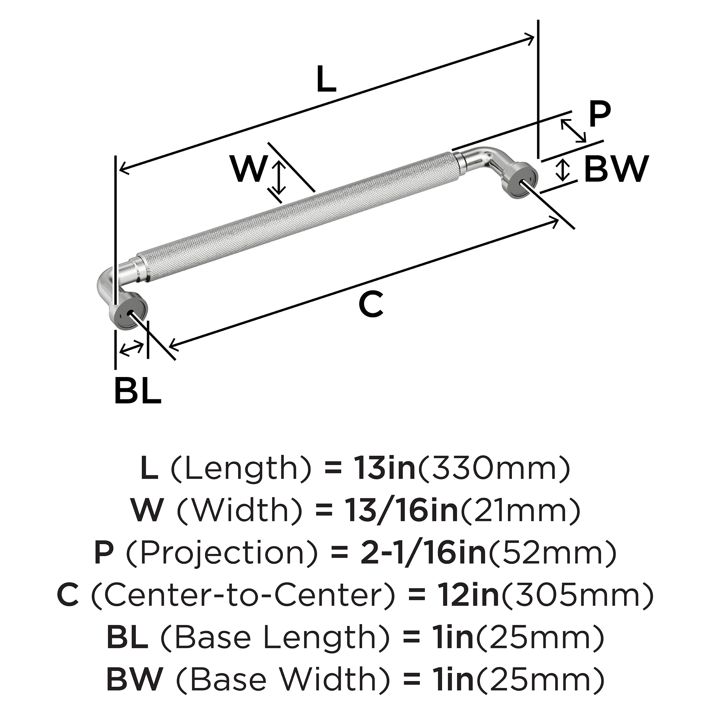 Amerock BP3768926 Cabinet-Pulls - View #4