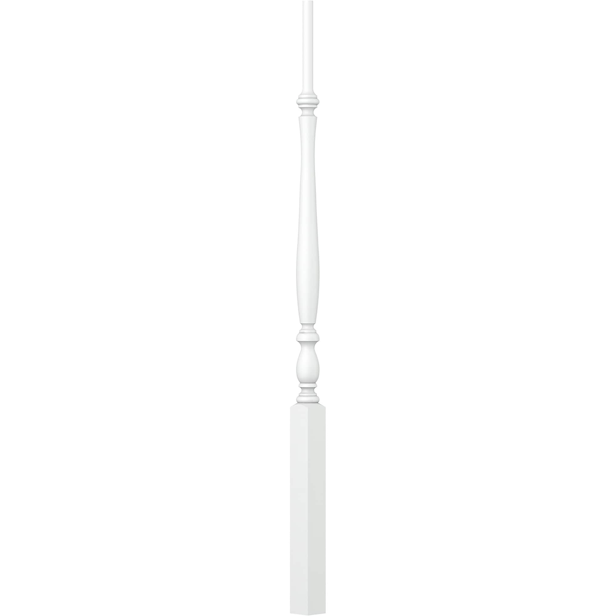 L.J. Smith Stair Systems LJP-2915-PRG 42 42-in x 1.75-in Primed Pin Top Stair Baluster