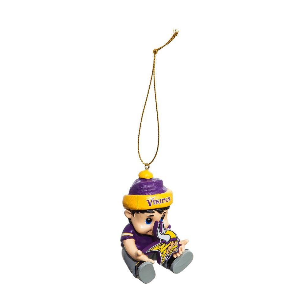 minnesota viking christmas ornaments, Minnesota Vikings 12 Pack Mini  Christmas Ornaments