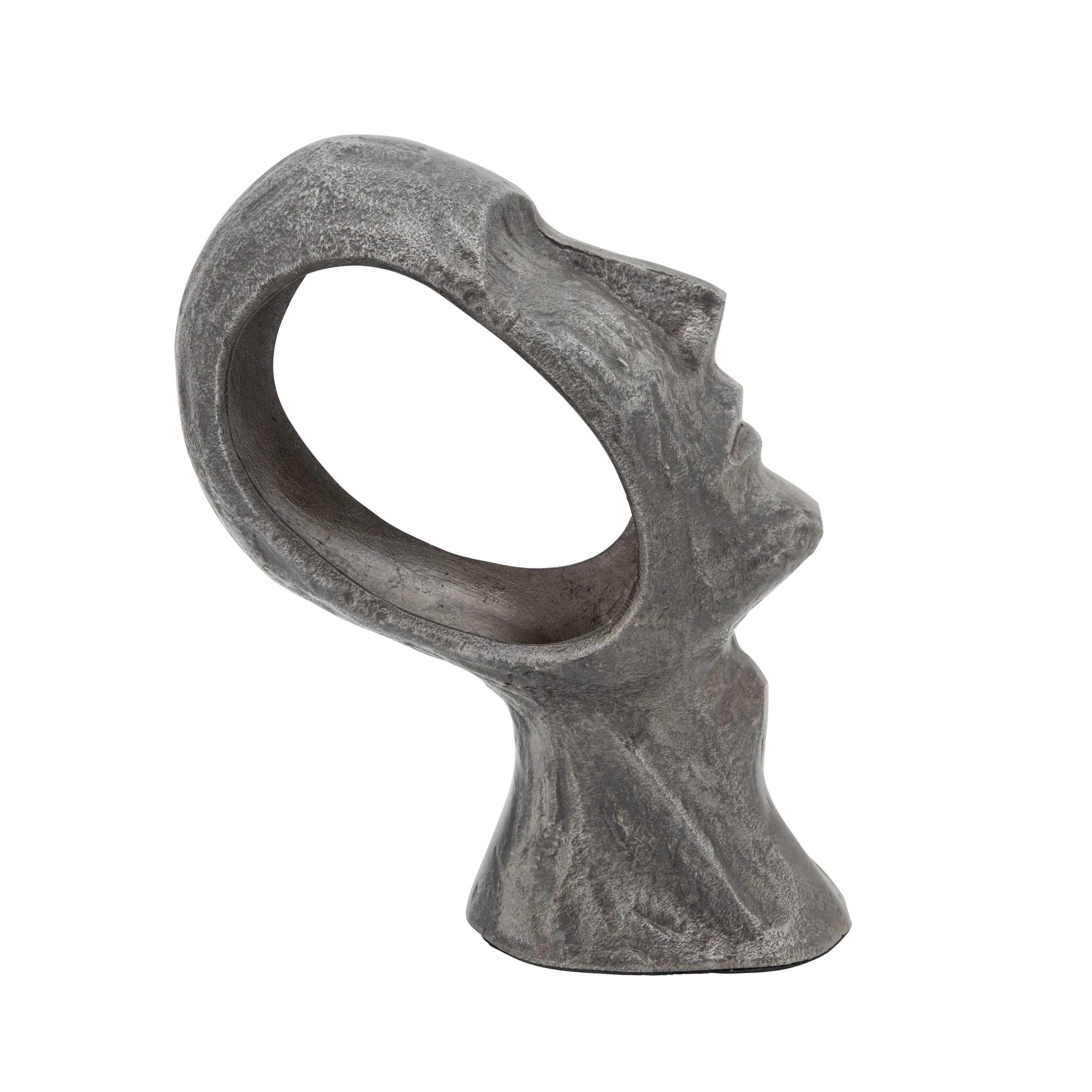Sagebrook Home 15657-02 Gray Aluminum Modern Sculpture