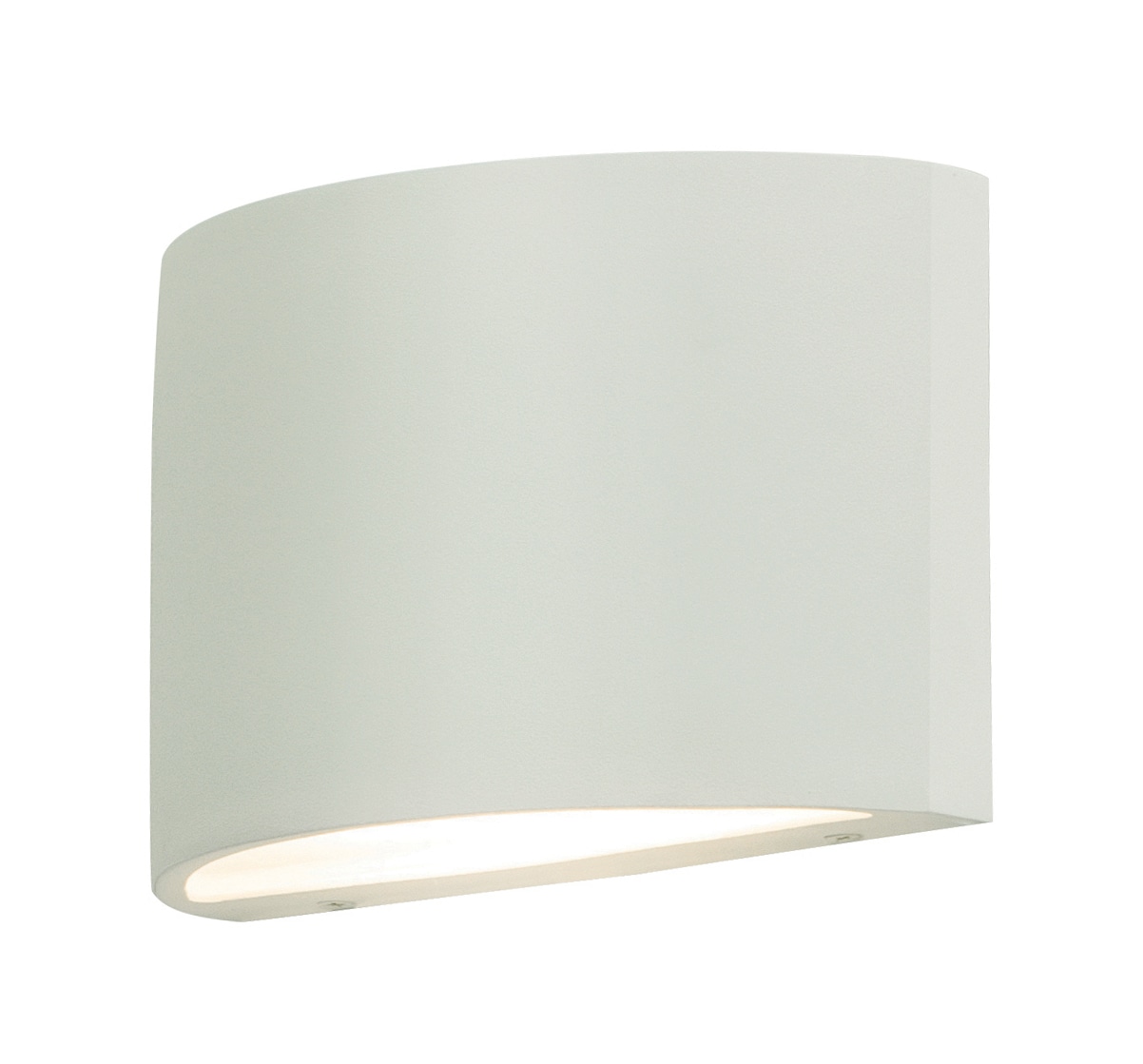 AFX CLTW060410L30D2WH Colton 6.4-in W 1 -Light White Transitional Integrated LED Wall Sconce