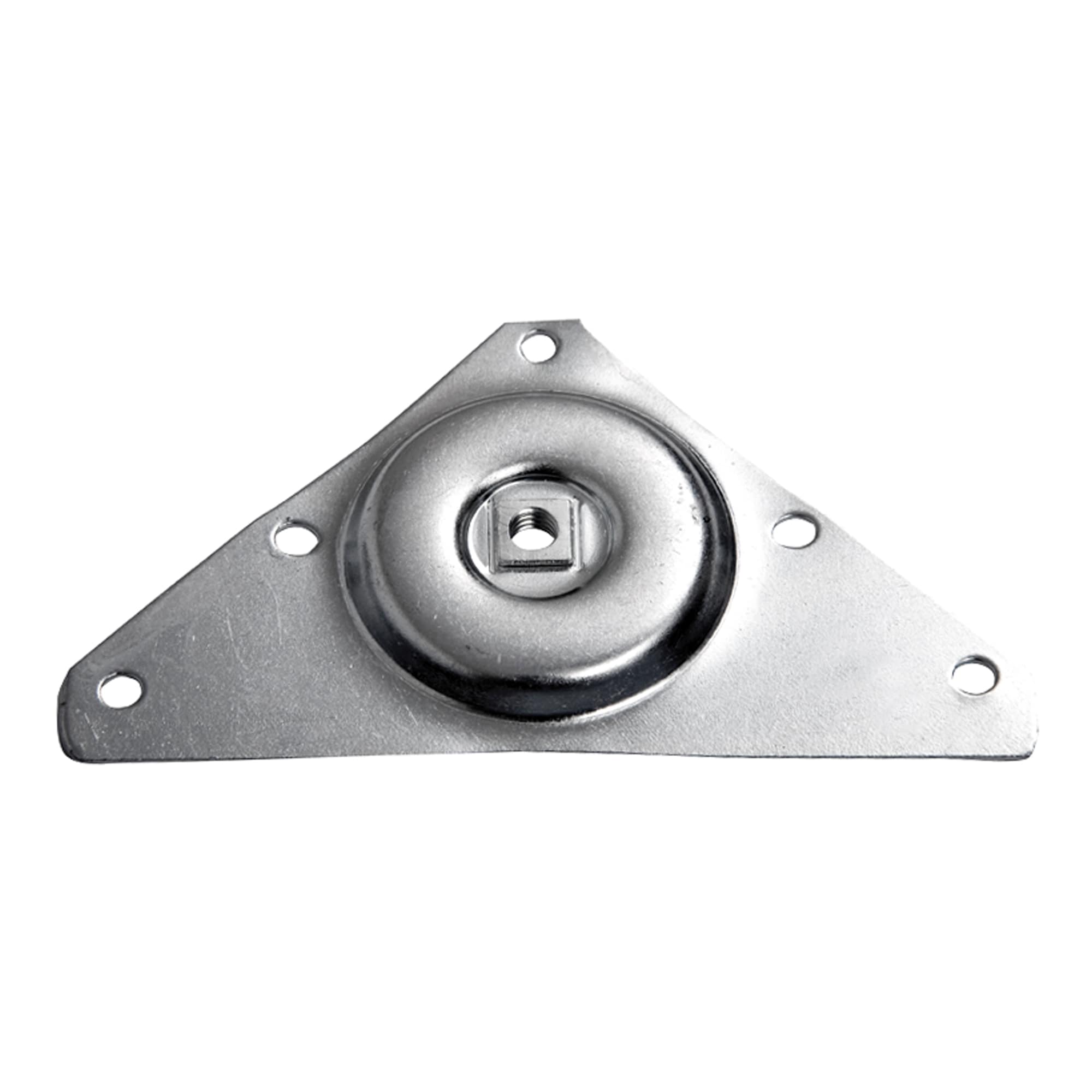 Waddell 3-in x 5.5-in Metal Table leg heavy duty top plate for #2755