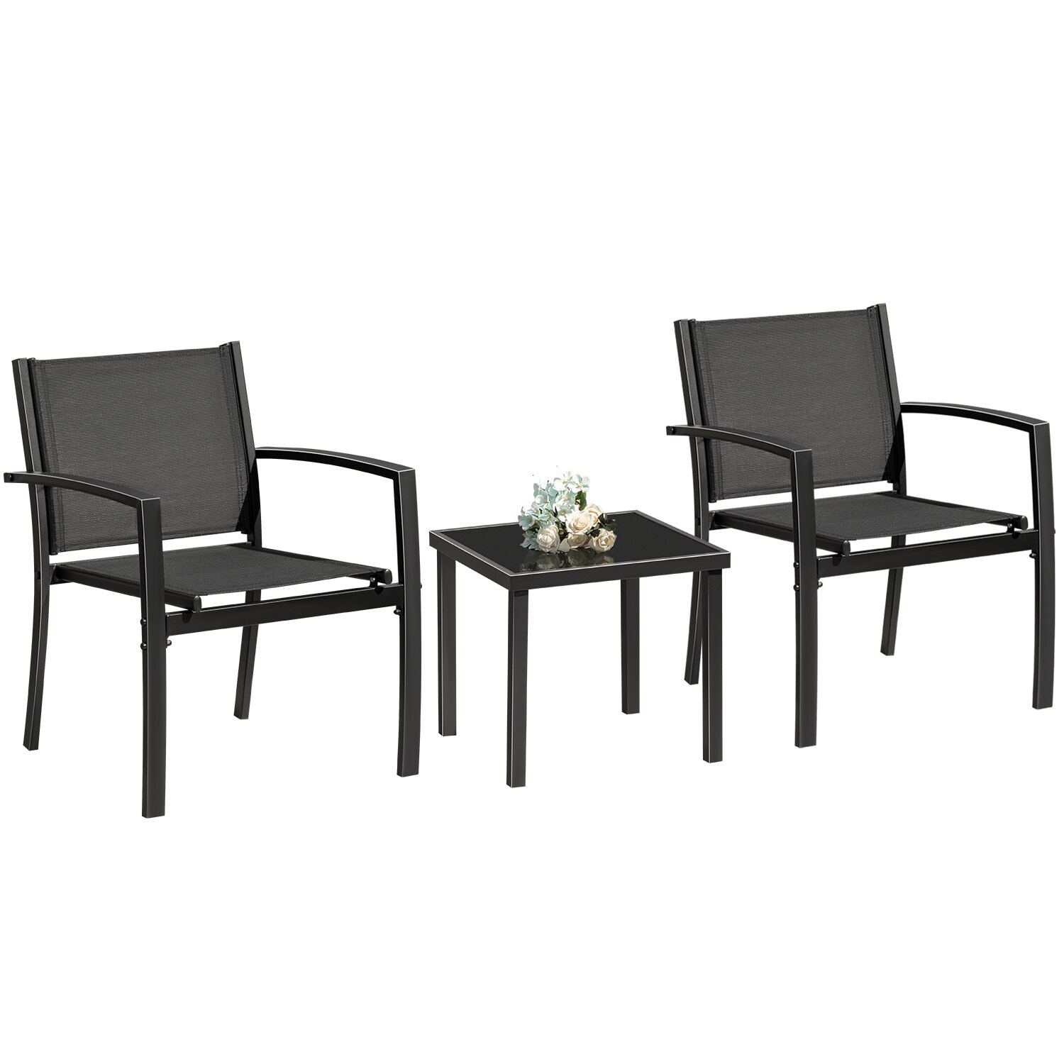 Vineego LS-TSL3BK Patio-Conversation-Sets - View #6