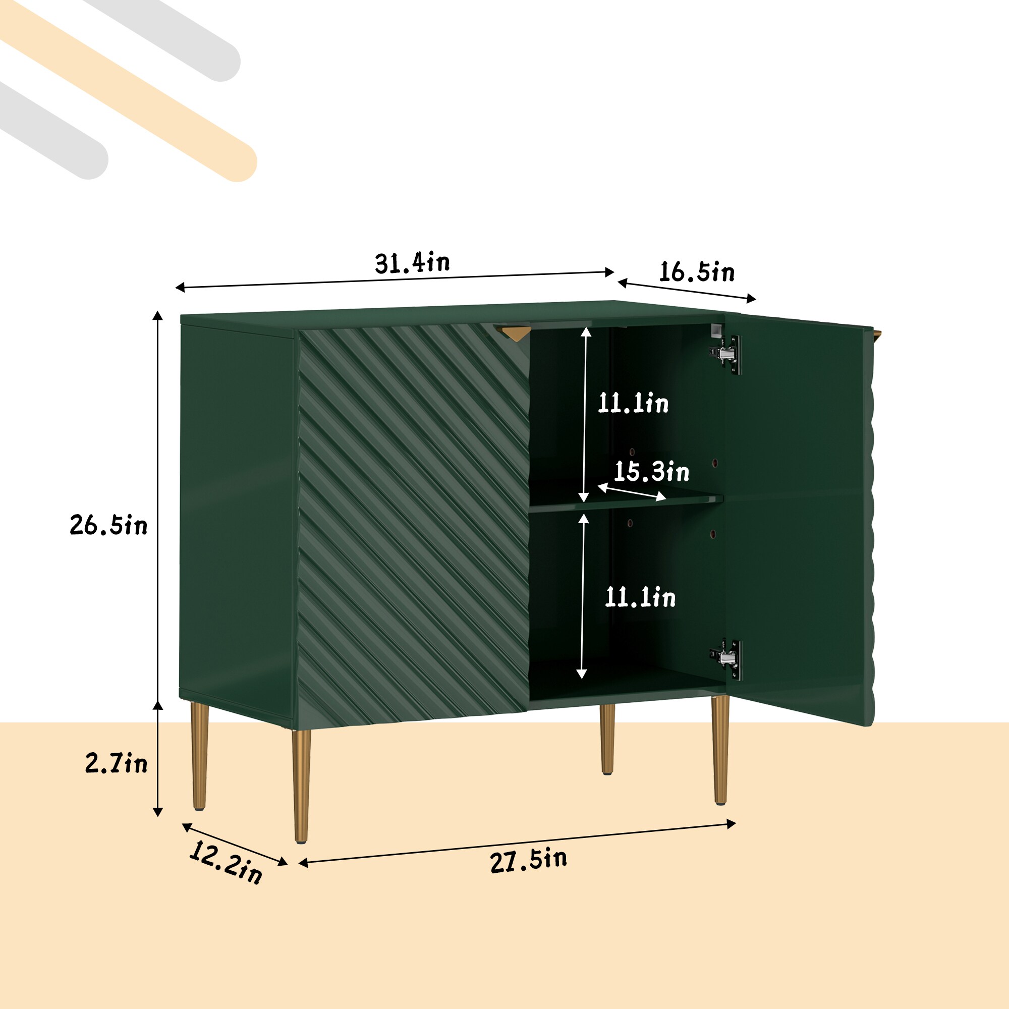 Clihome CL-JH-062-GR-N Utility-Storage-Cabinets - View #8