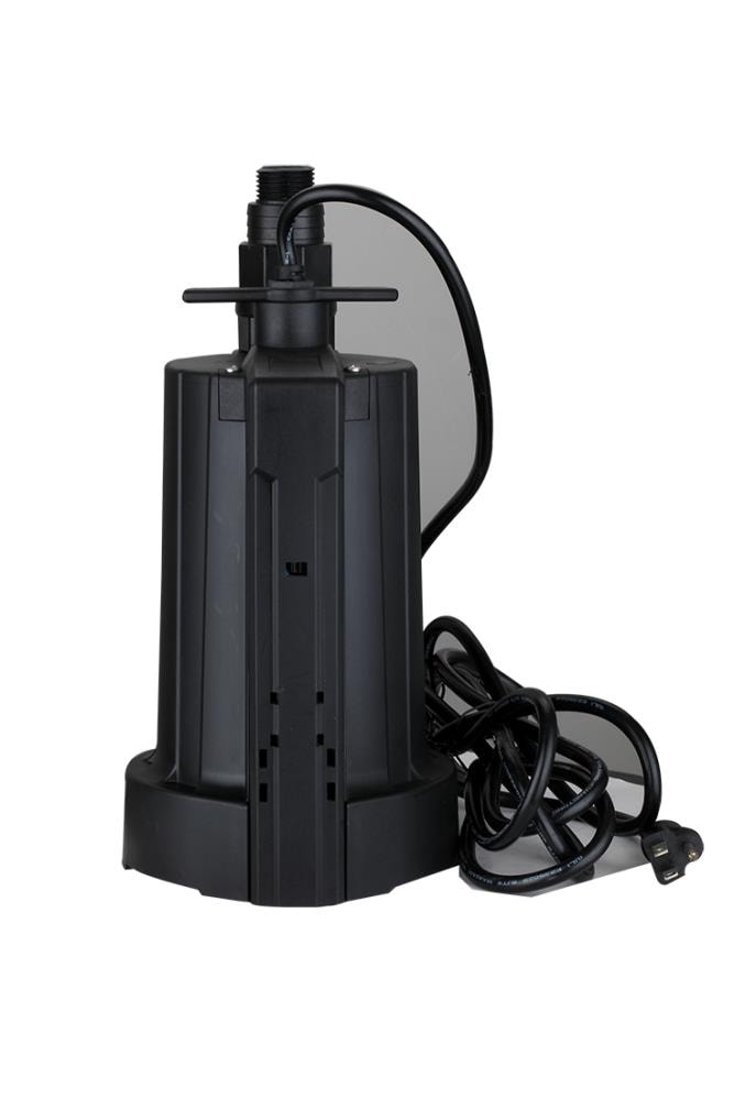 Acquaer 1/3 HP Submersible Water Pump 2160GPH Sump Pump Thermoplastic  Utility Pump Portable Electric Water Pump Water Remove for Basement Hot  Tubs Garden Pool Cover Draining with 10 ft Cord 