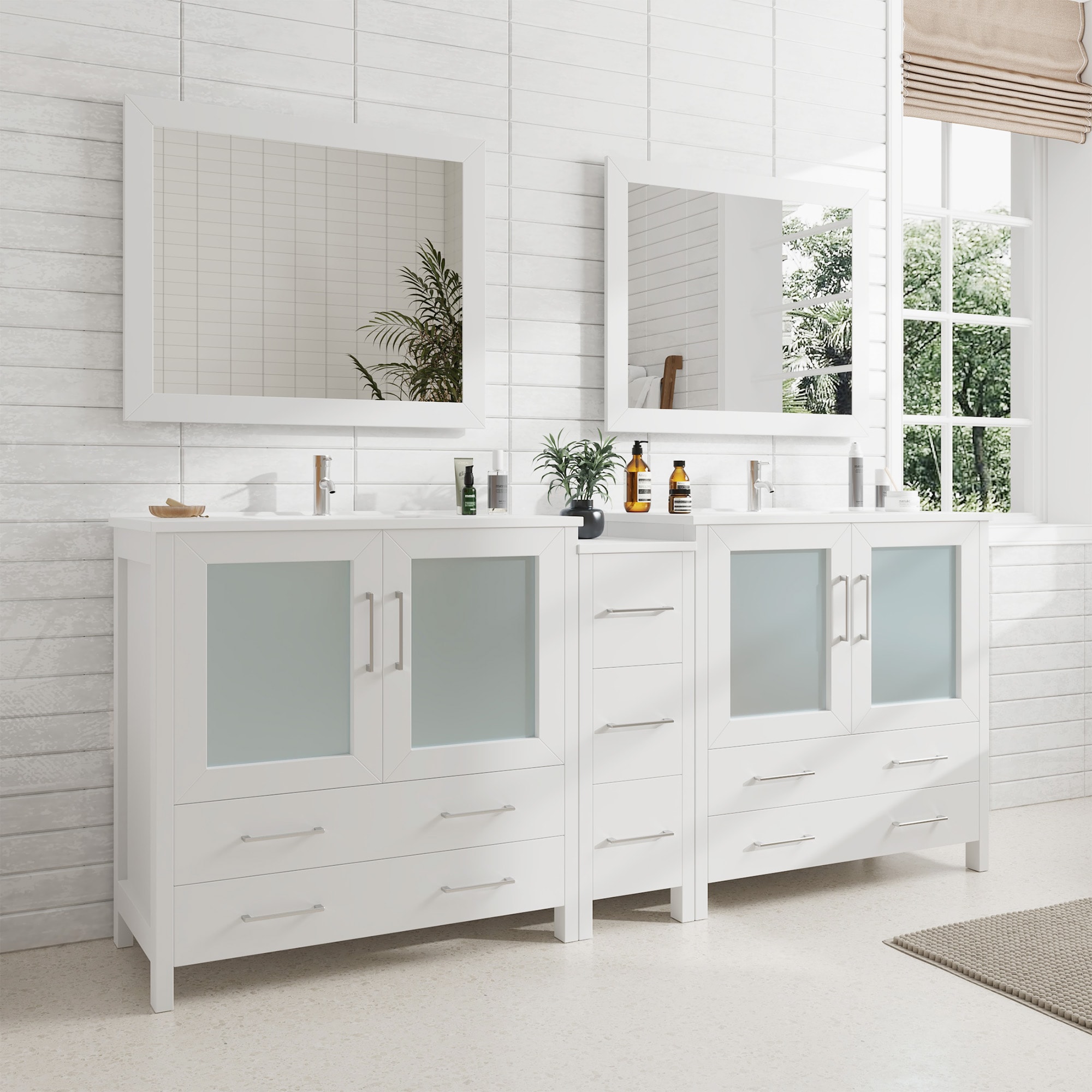 Vanity Art VA3036-84W Bath-Vanity-Combo - View #2