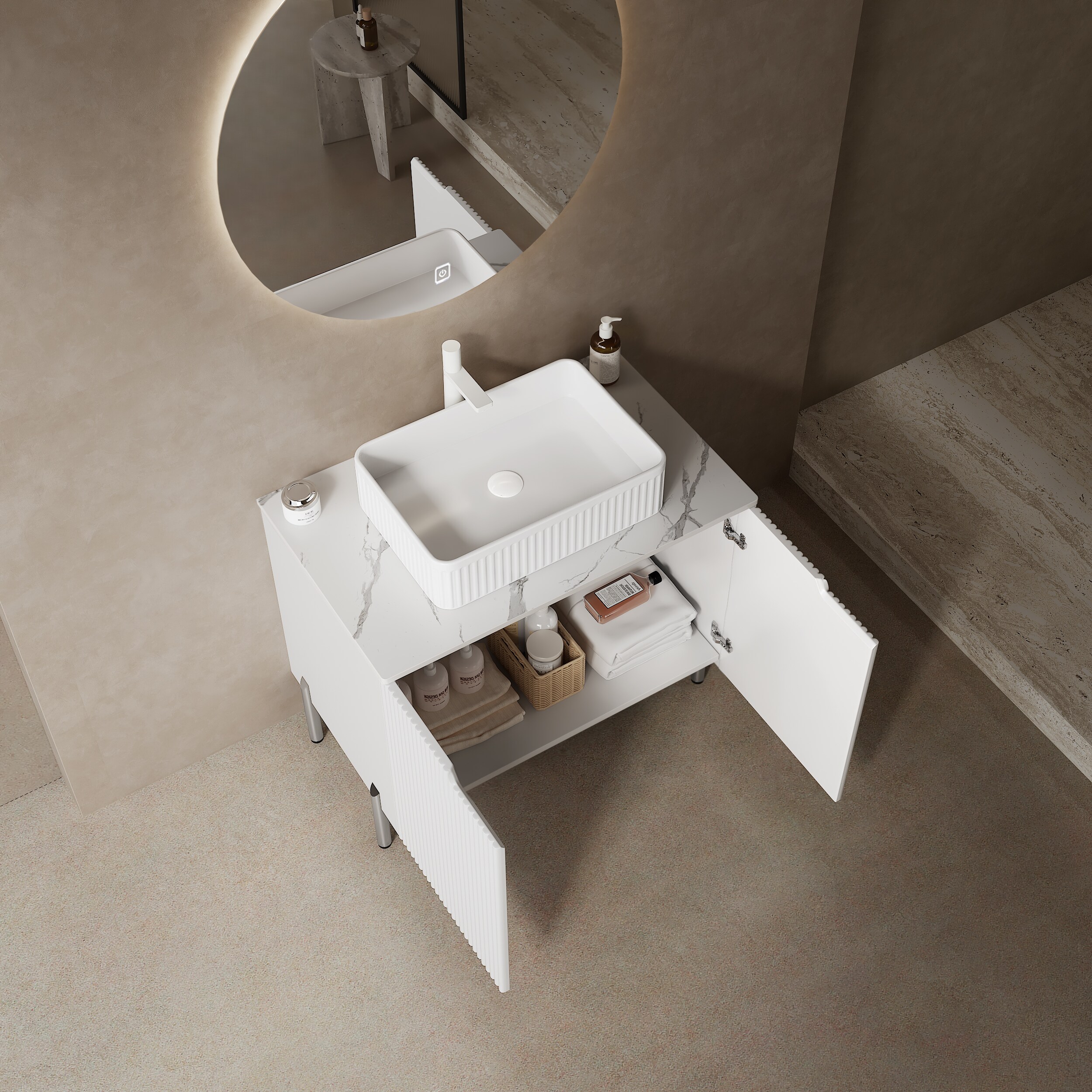 WELLFOR AMMR-09 Bath-Vanity-Combo - View #6