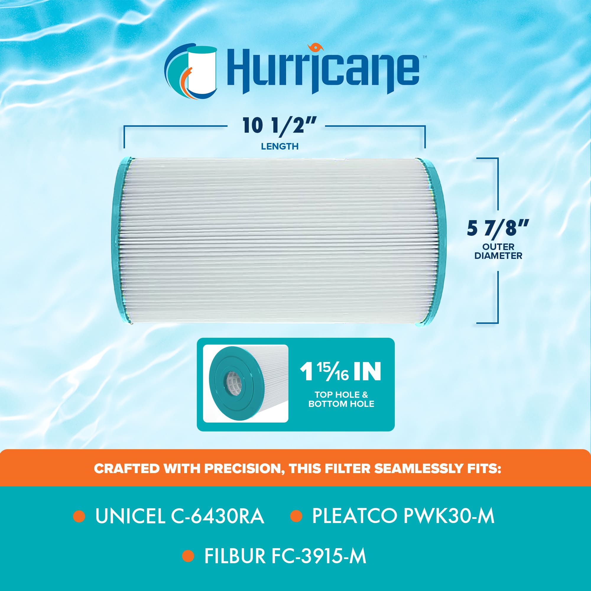 Hurricane 400299 Pool-Filter-Skim-Sys-Parts - View #2