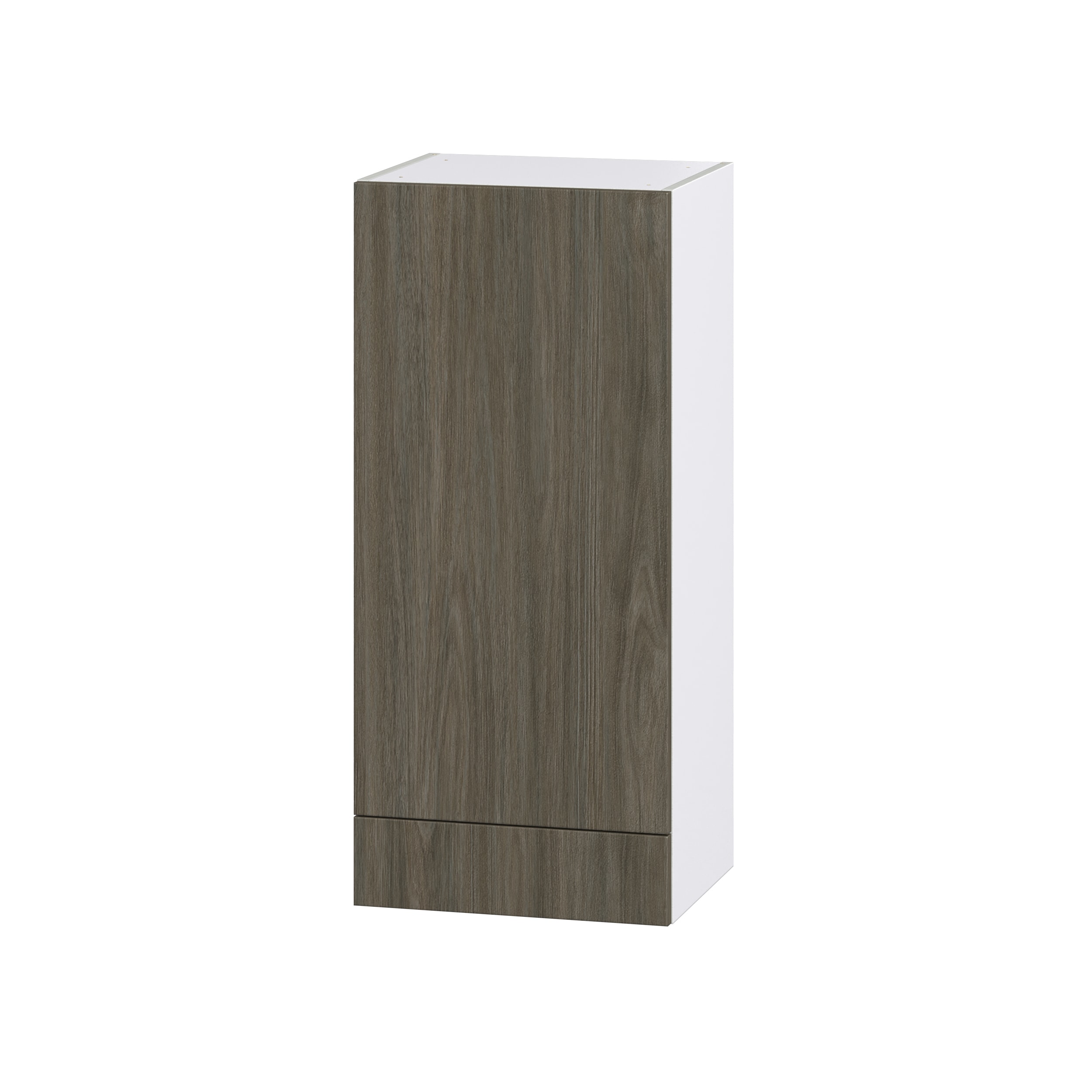 Hugo&Borg DSW1840A(L/R)-SA Savane 18-in W x 40-in H x 14-in D Textmel Wall Fully assembled Cabinet (Flat Panel Slab)