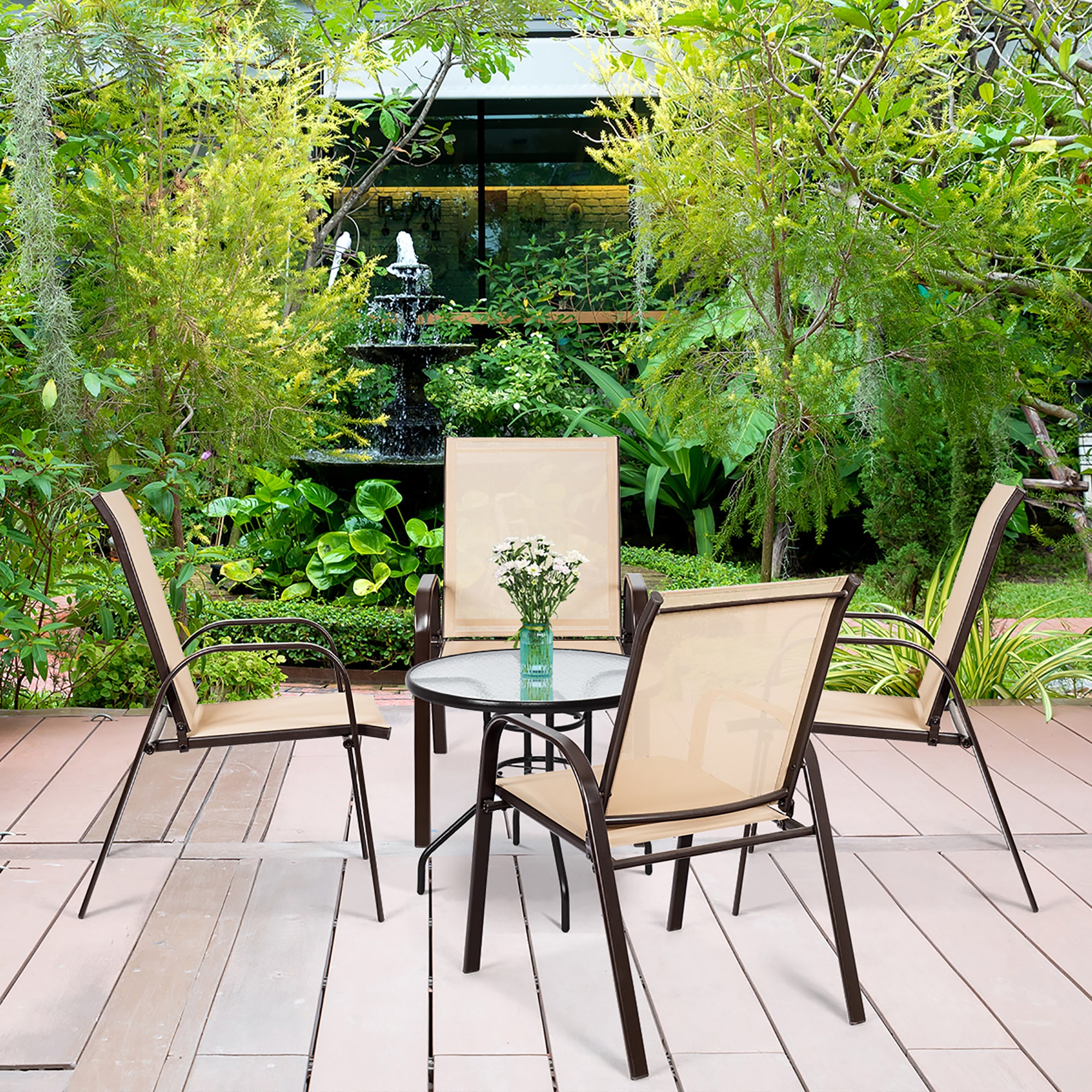 Costway 2HW63630CF-2 Patio-Chairs - View #8