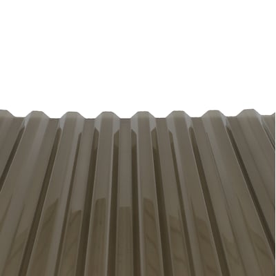 Tuftex Polycarb 2 17 Ft X 12, Corrugated Plastic Roof Panels Home Depot