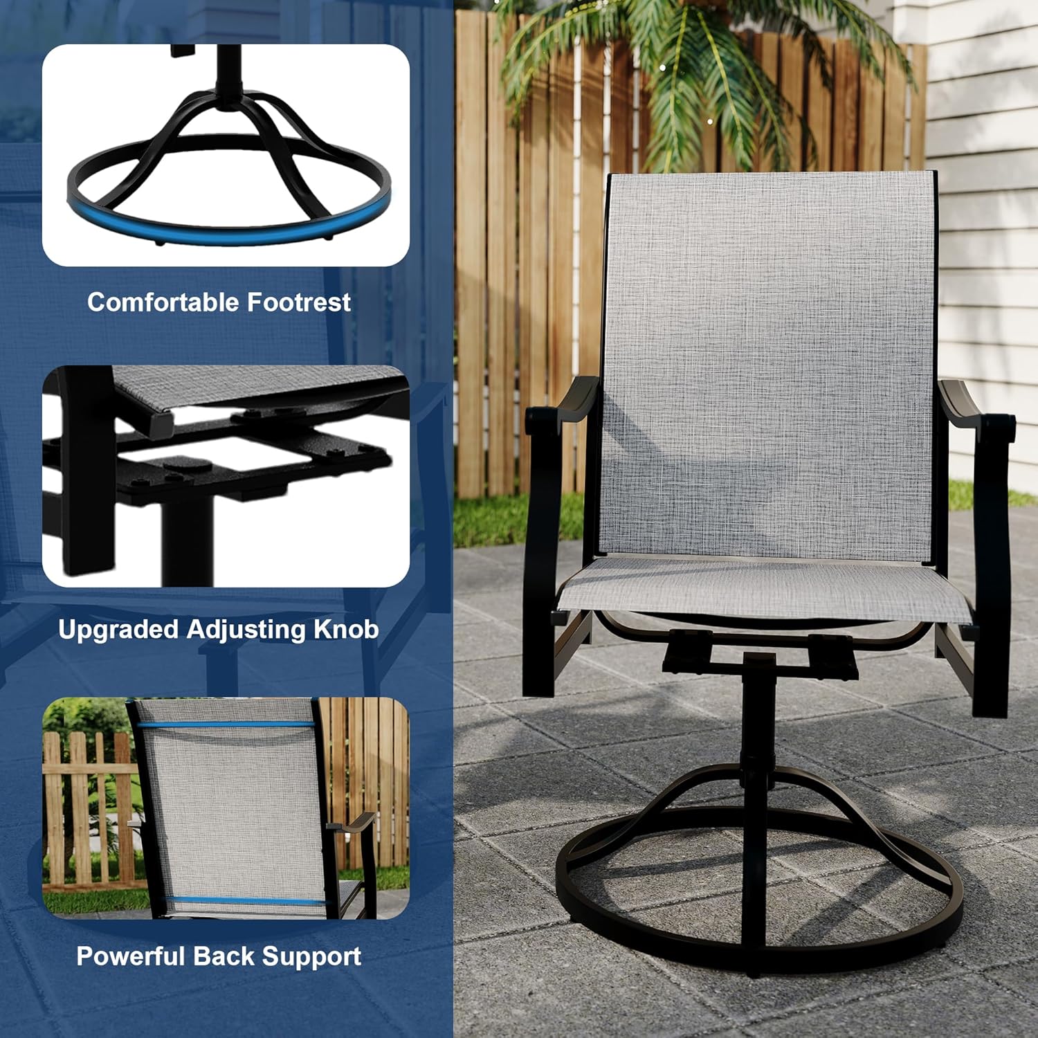Qeetex LHF-DYQ-PHO-334QU7DA Patio-Dining-Sets - View #6