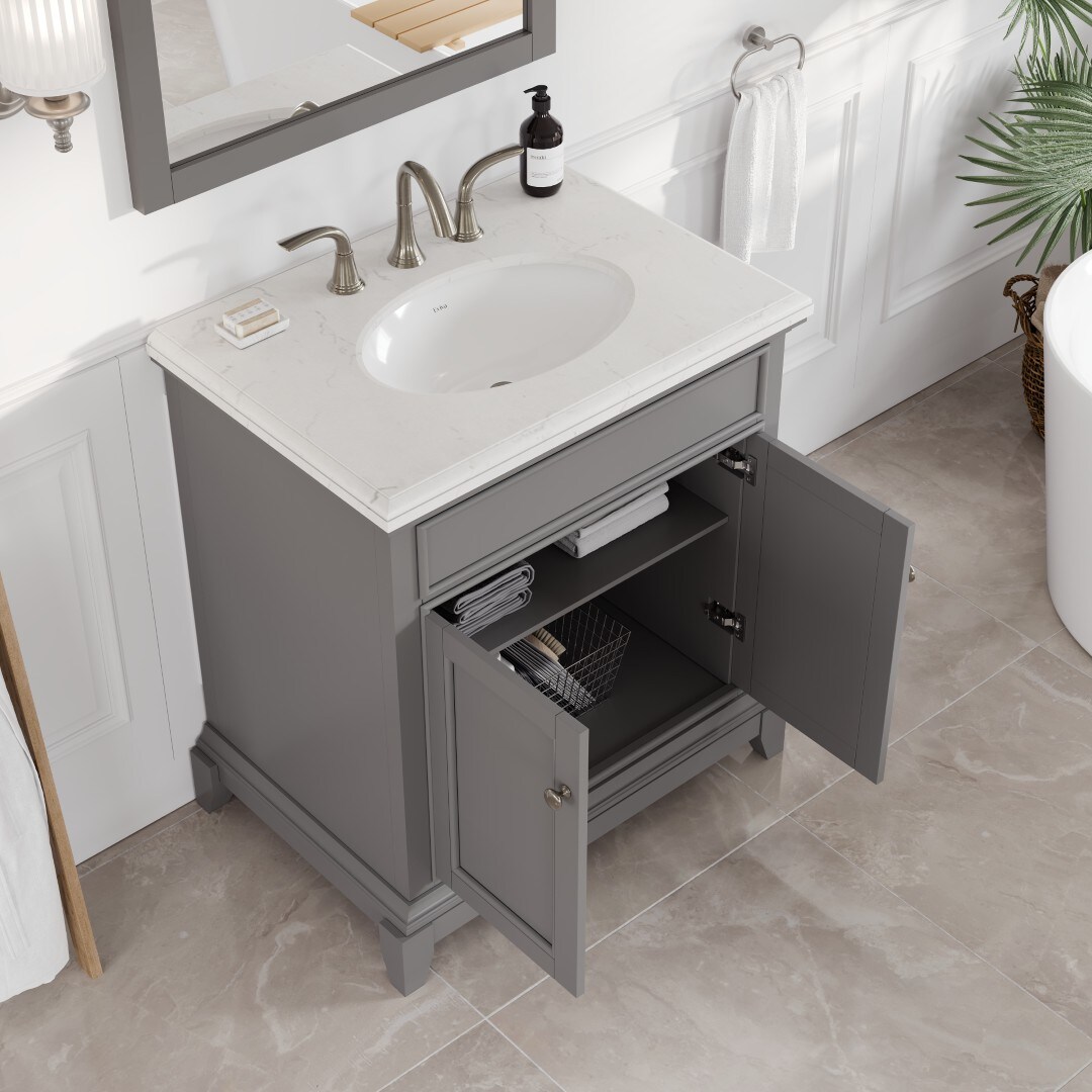 Eviva EVVN709-30GR Bath-Vanity-Combo - View #4