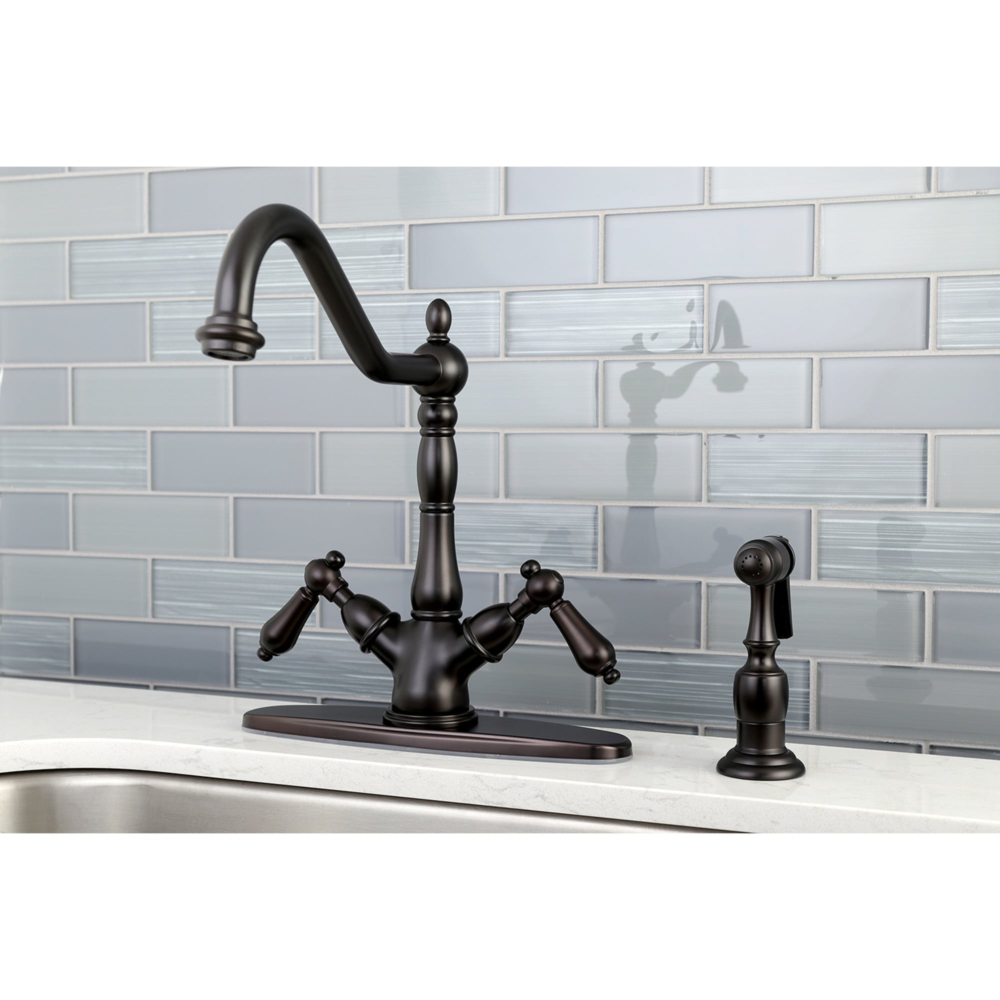 Elements of Design ES1235ALBS Kitchen-Faucets - View #3