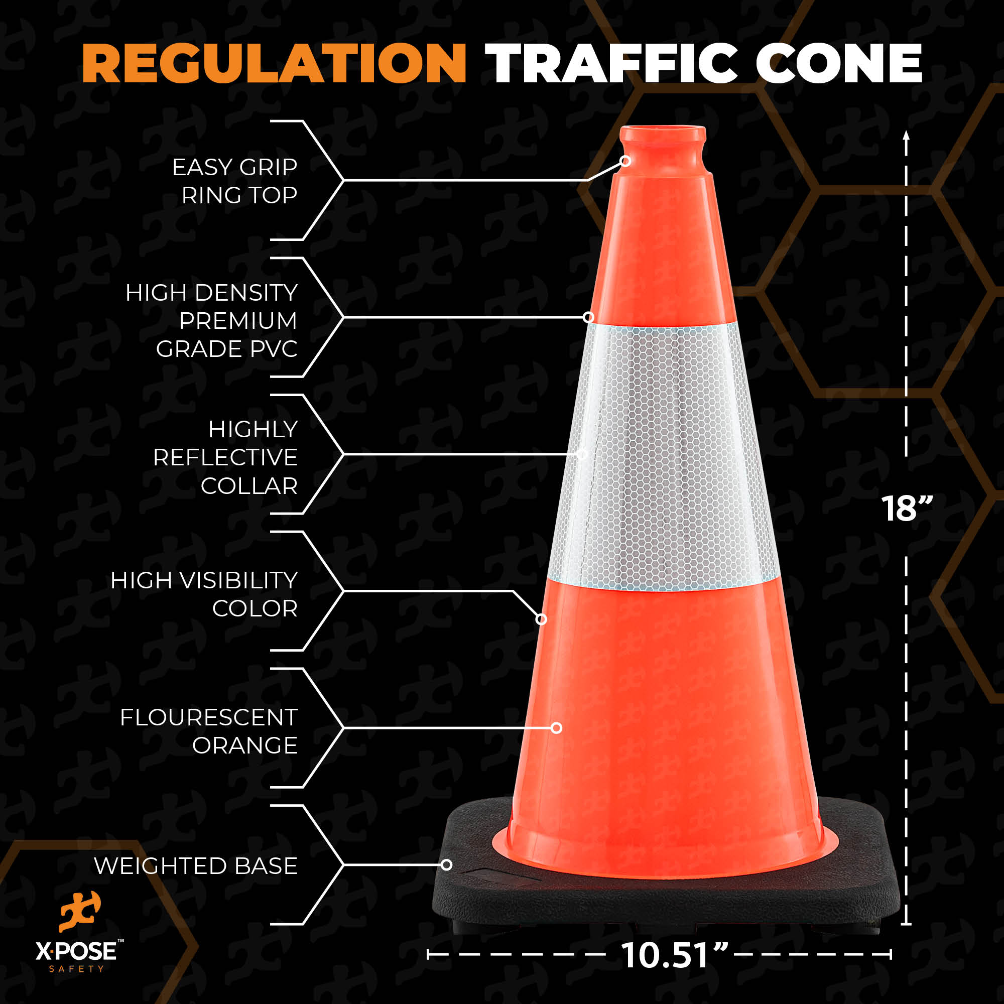 XPOSE SAFETY OTC18-6-1-X Traffic-Safety-Equipment - View #2