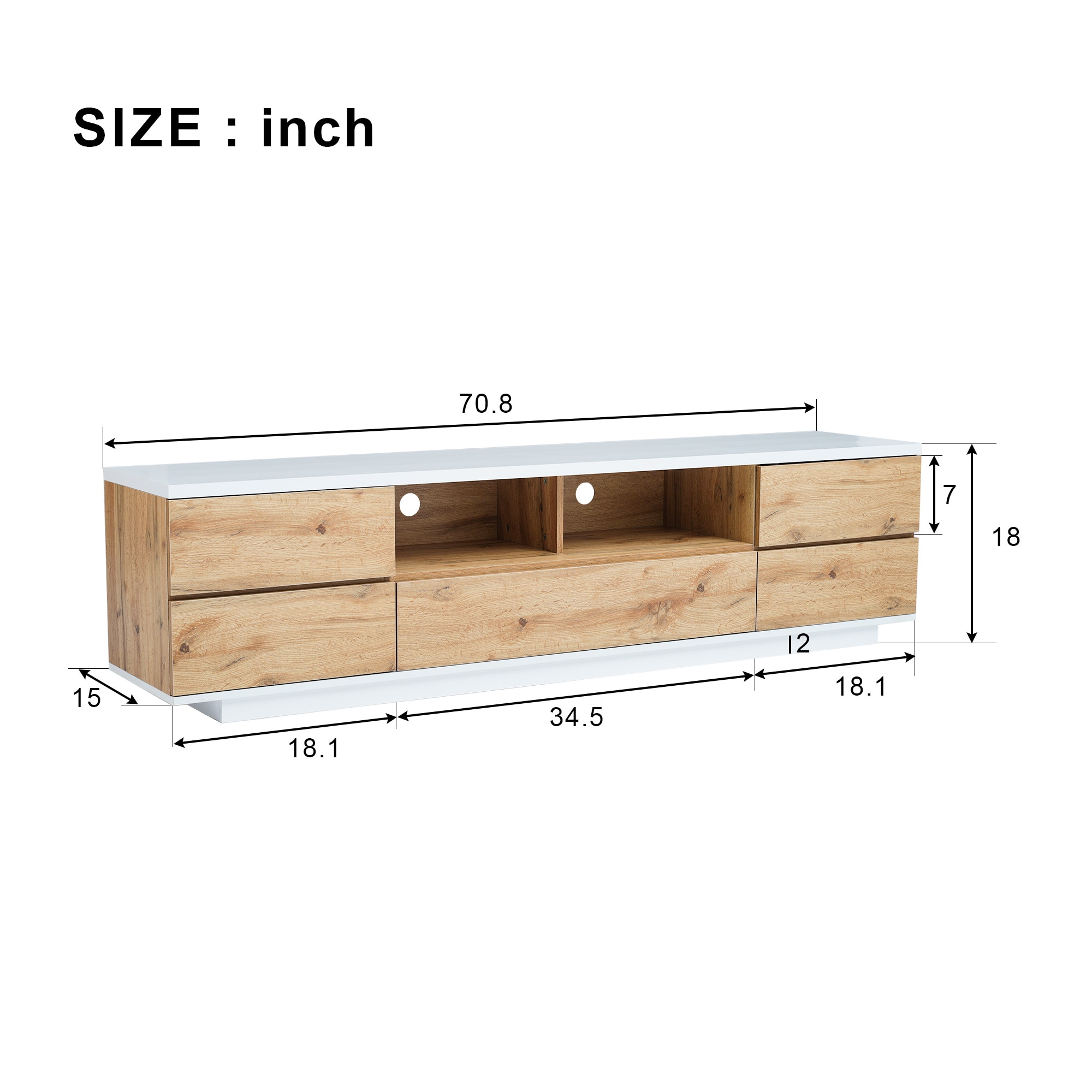 Dexmalle WF313575AAP Tv-Stands - View #2