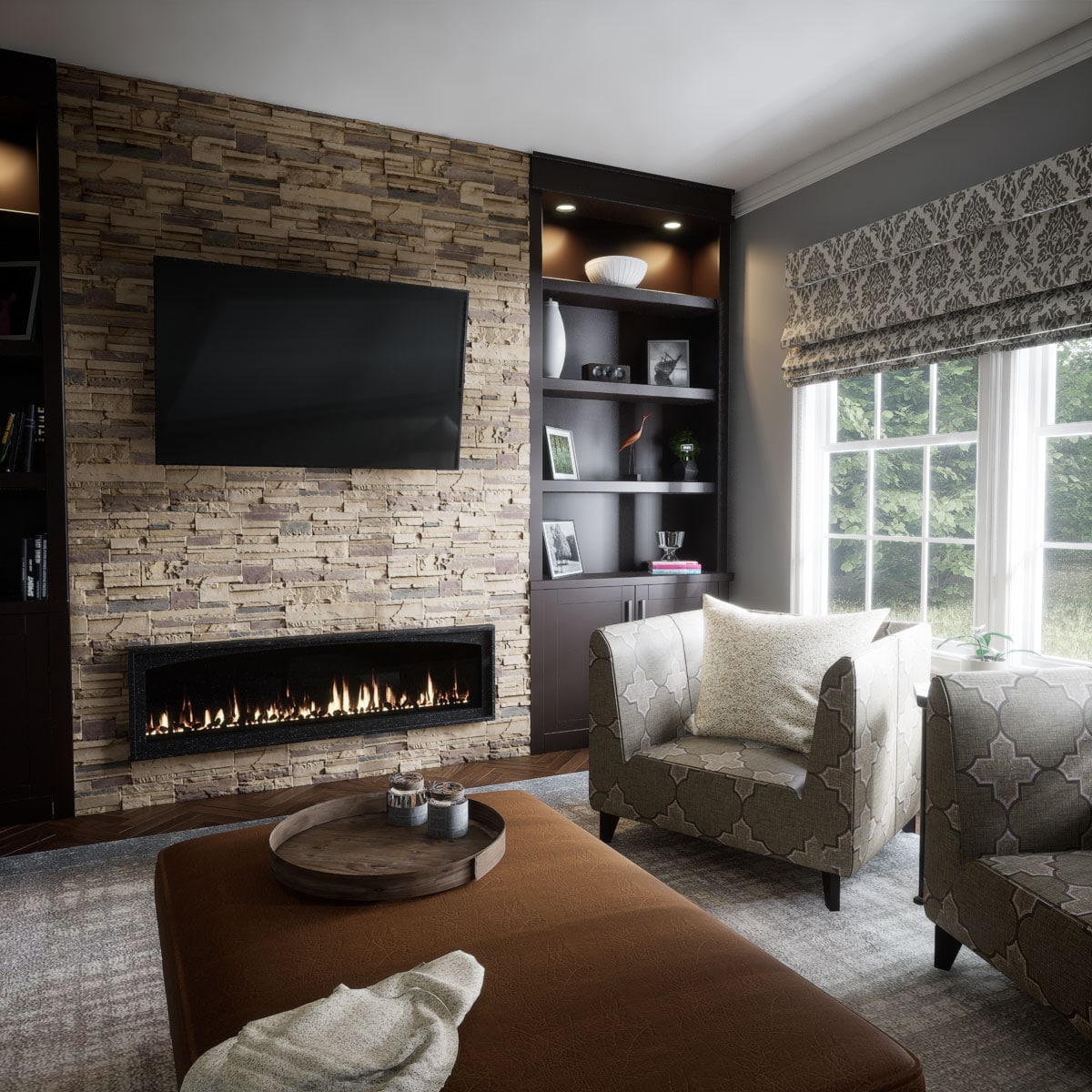 Ekena Millwork PNU24X48CACO Stone-Veneer - View #12