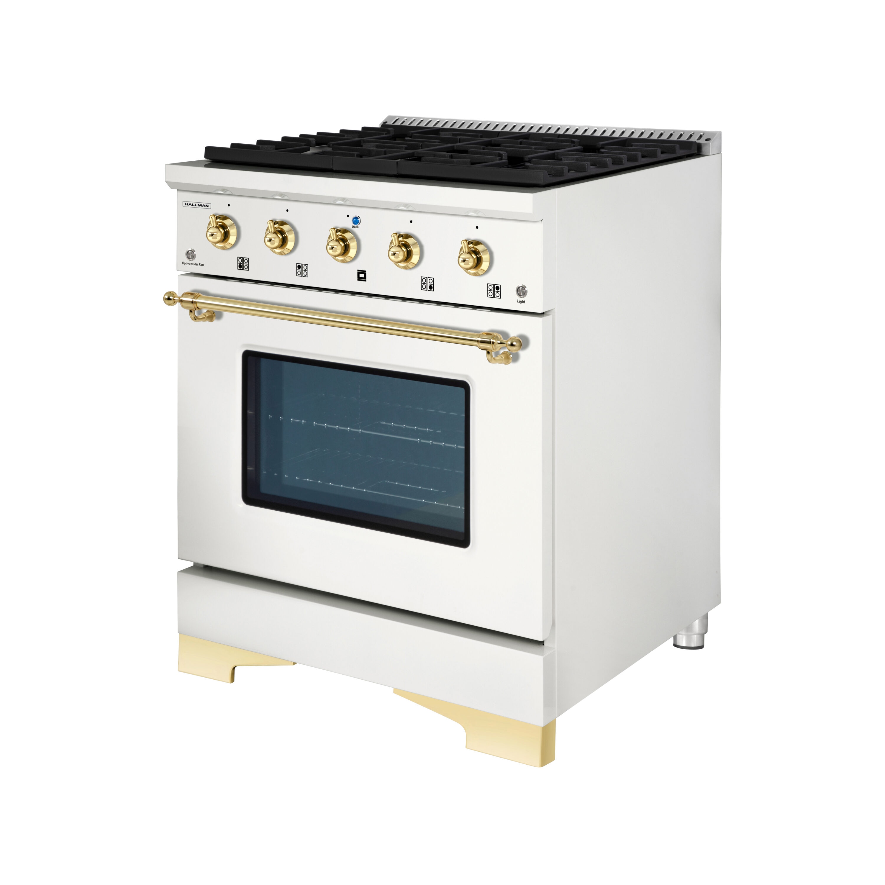 Hallman HCLRDF30BSAW Dual-Fuel-Ranges - View #2
