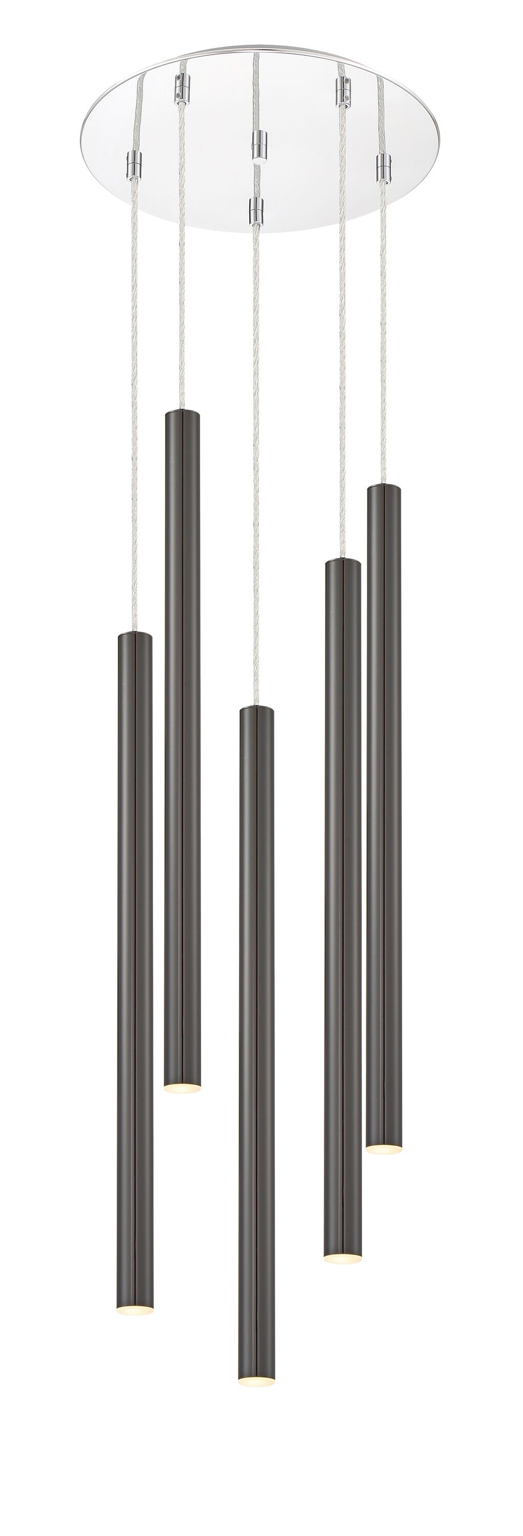 Z-Lite 917MP24-PBL-LED-5RCH Pool-Table-Lighting - View #2