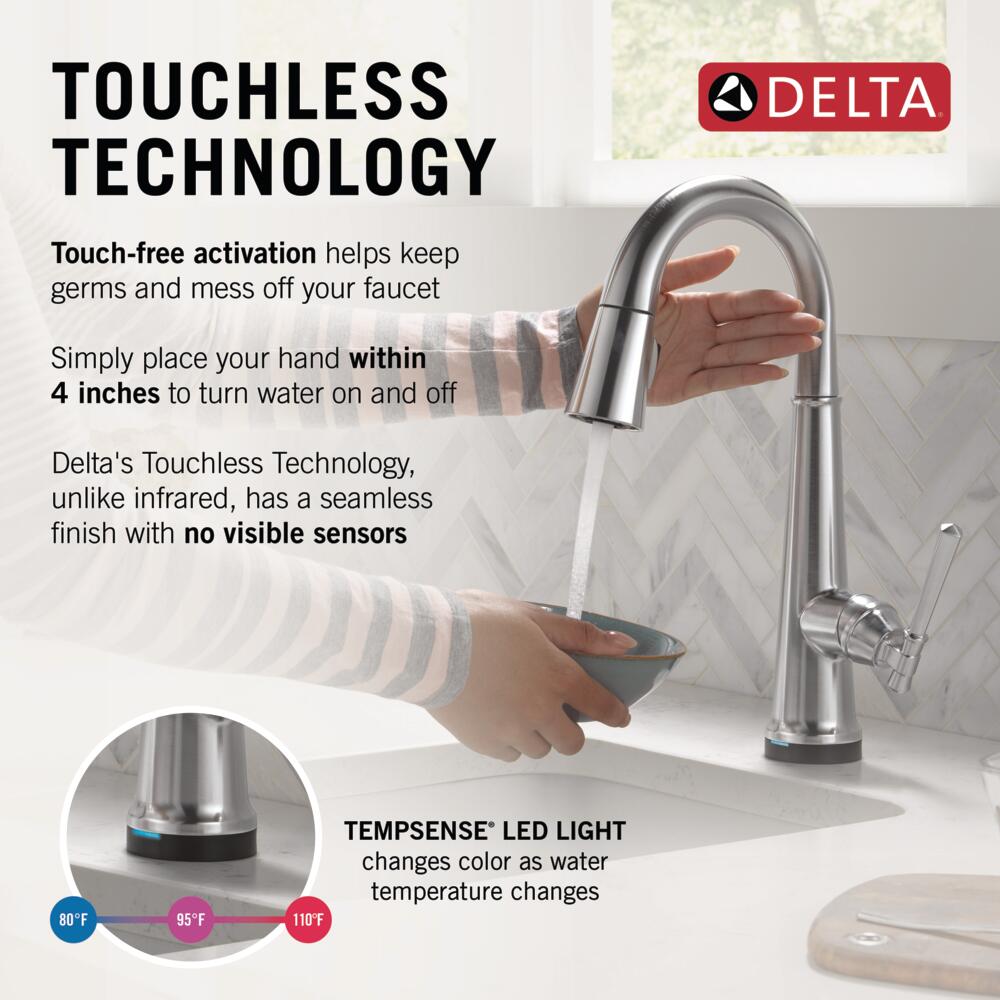 Delta 9982TL-AR-PR-DST Kitchen-Faucets - View #2