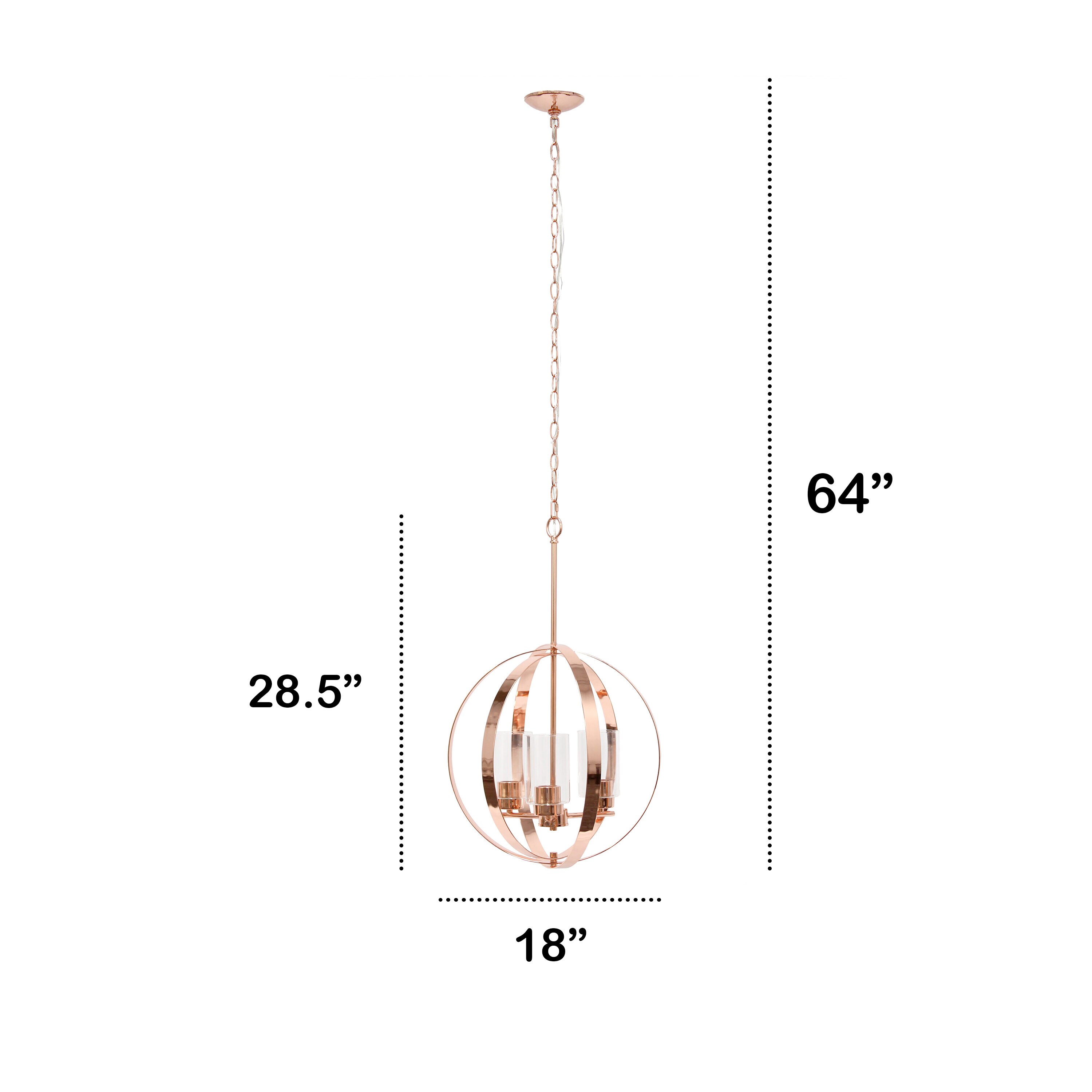 Lalia Home LHP-3010-RG Pendant-Lights - View #12