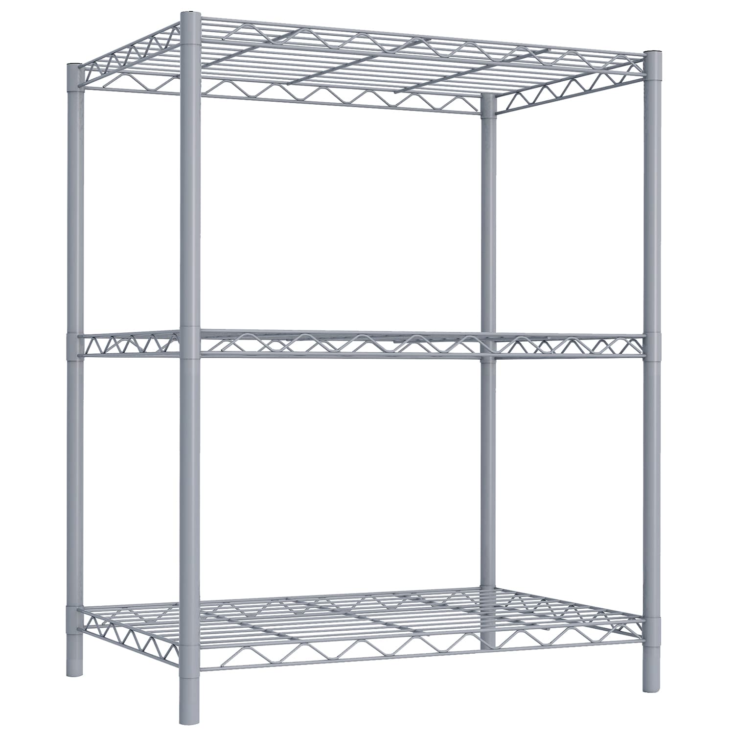 2 Tier Whitewashed Wood and Black Metal Wire Can Rack Organizer, 2-Tie –  MyGift