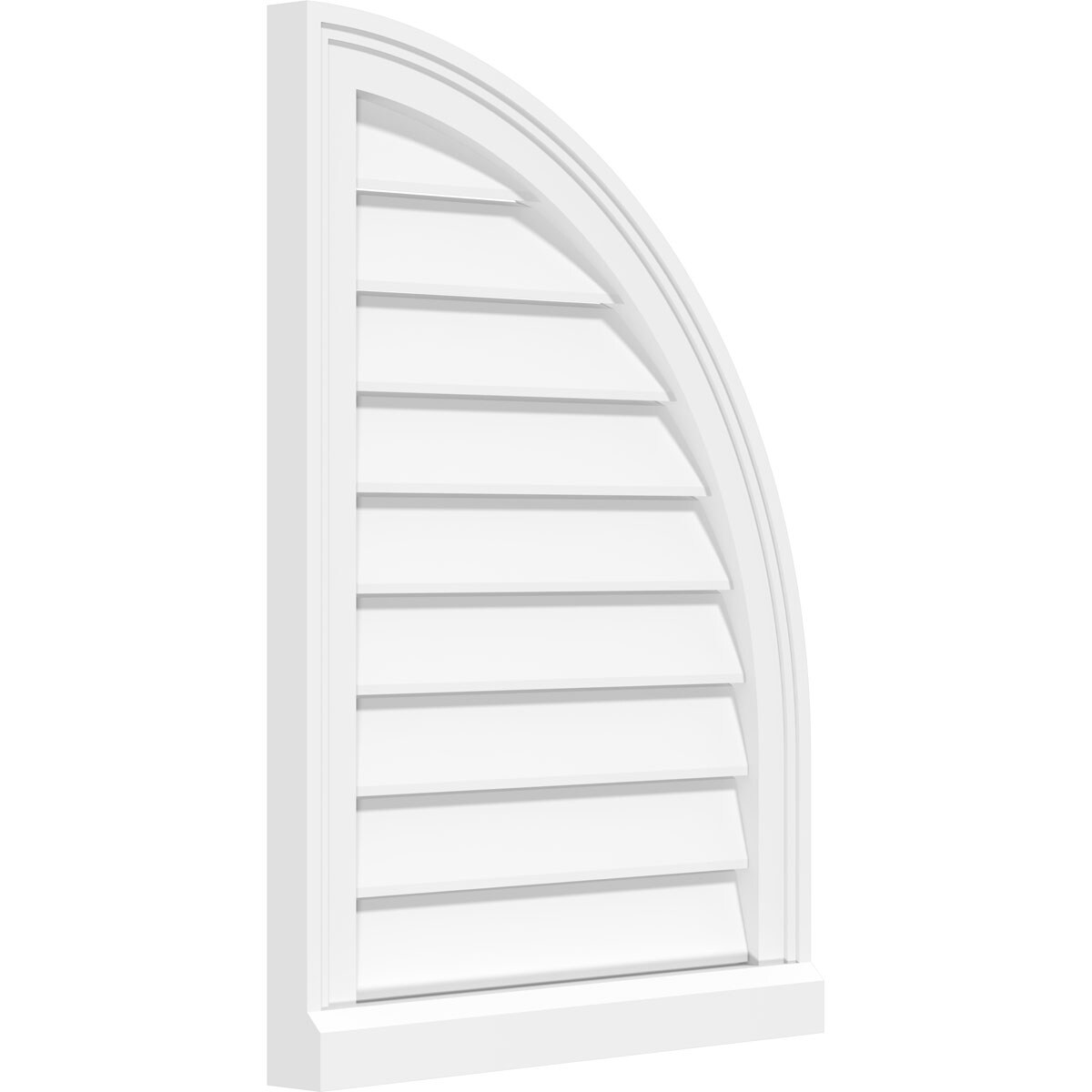 Ekena Millwork GVPQR20X2403SF Gable-Vents - View #2